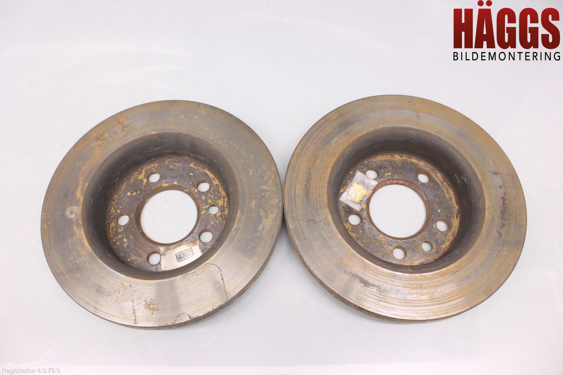 Volkswagen VW AMAROK 2H 10-22 Bromsskiva Bak