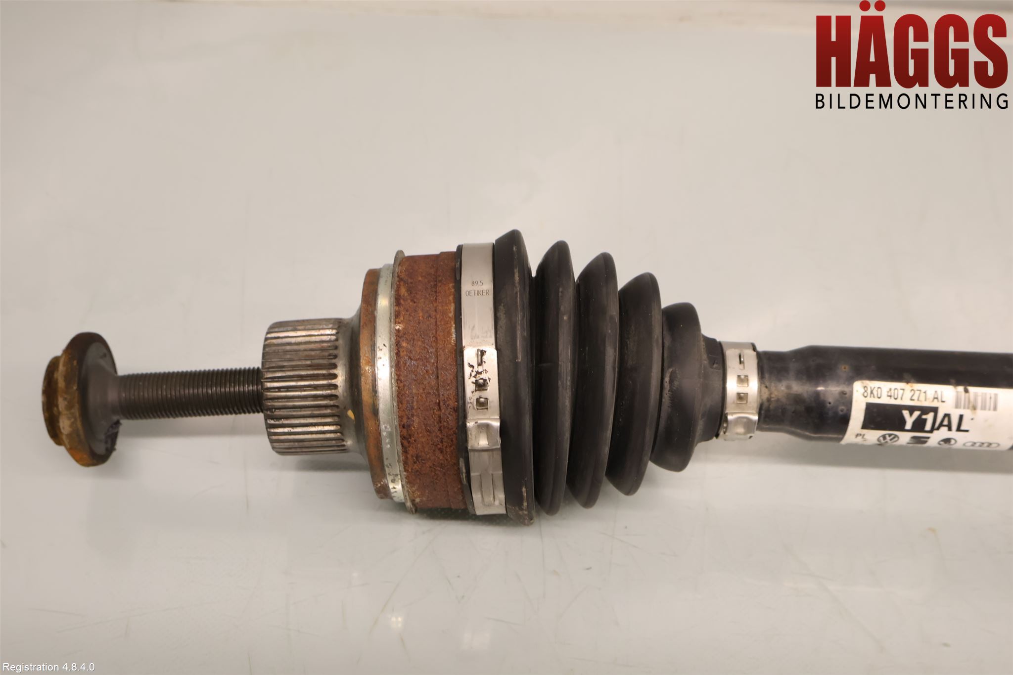 Audi A4 ALLROAD 09-16 Drivaxel Fram Höger
