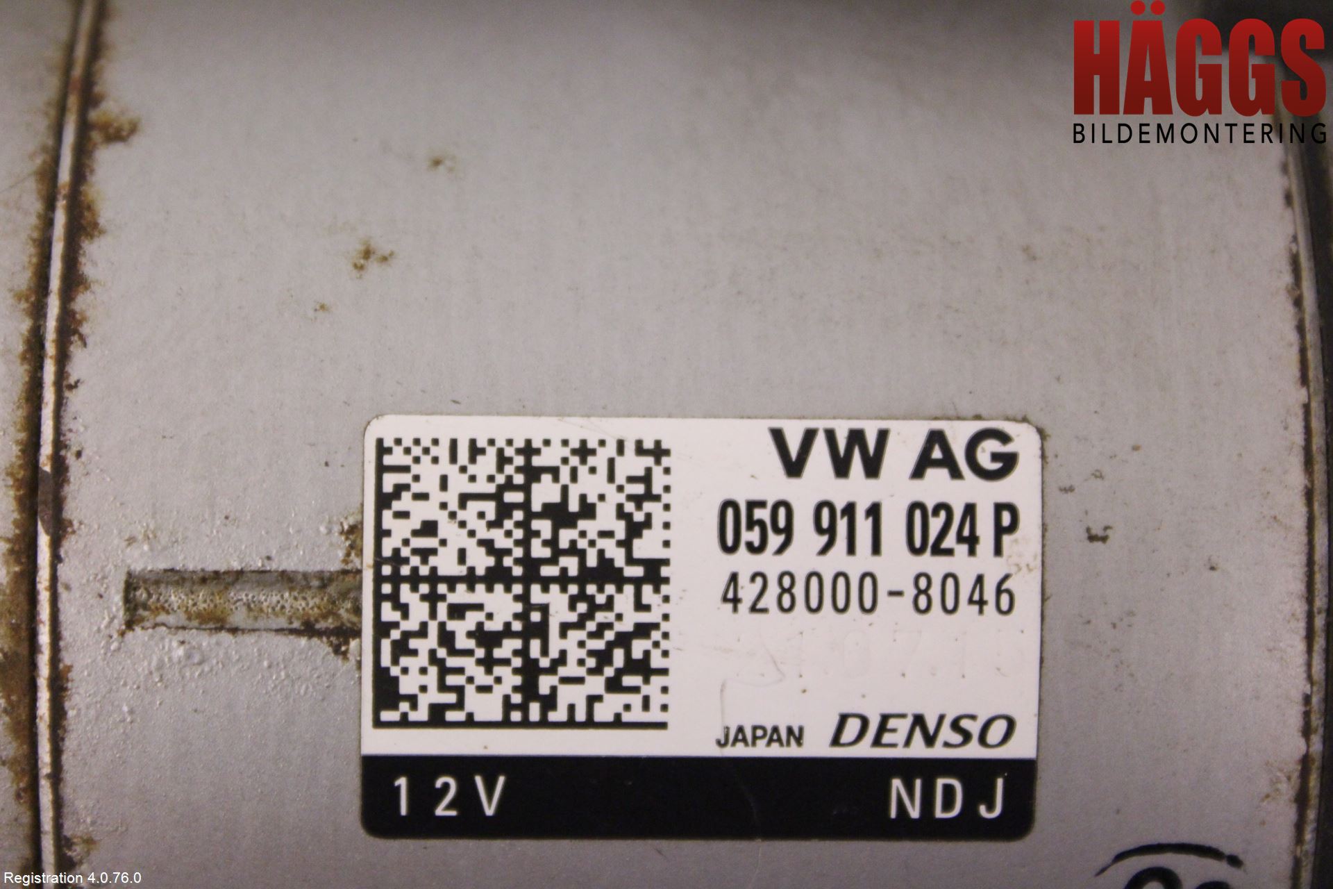 Audi A6/S6 4G 11-18 Startmotor Diesel