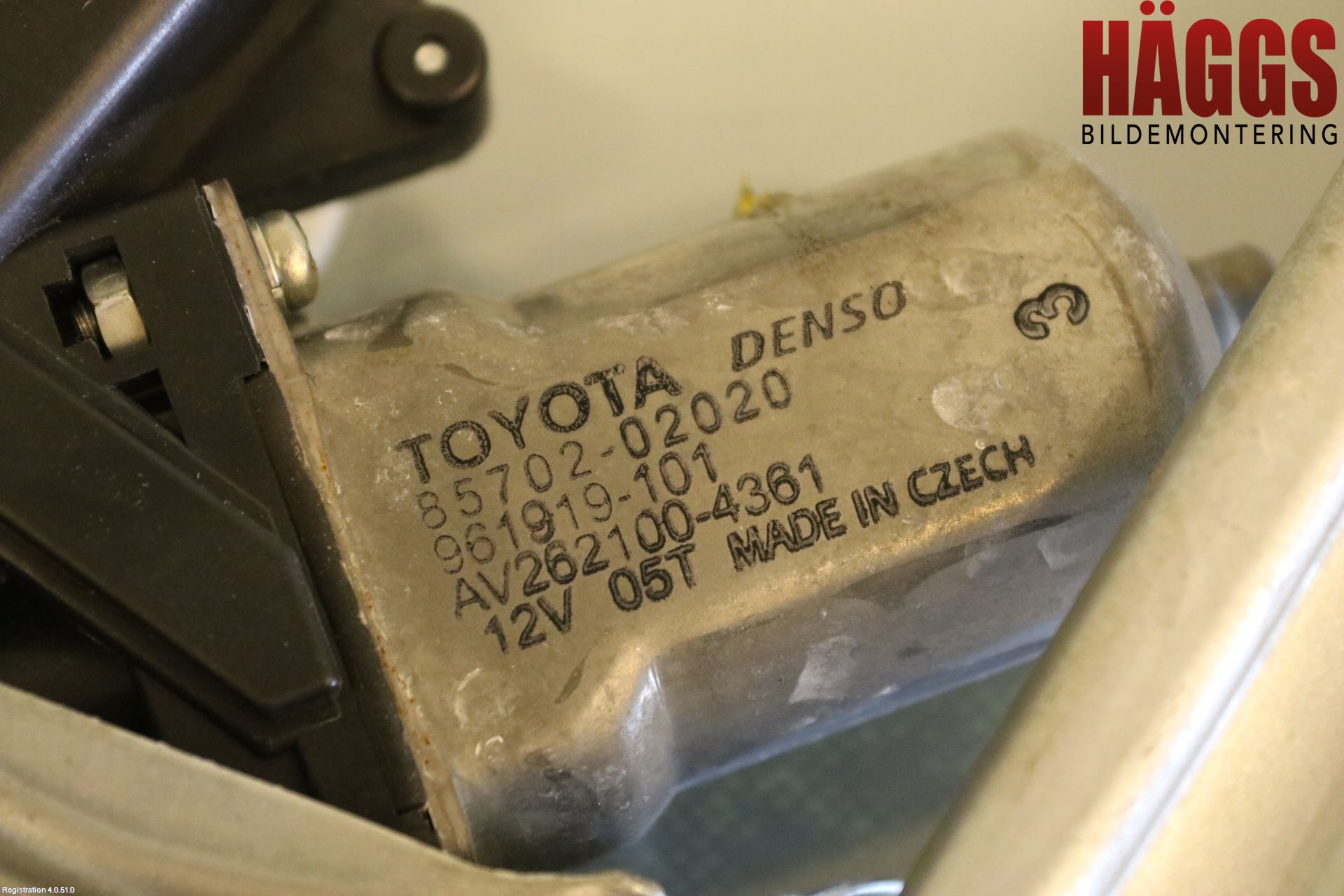 Toyota AURIS 13-19 Fönsterhissmotor