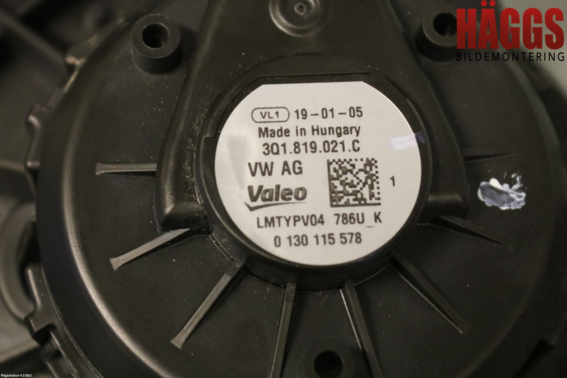 Volkswagen VW TIGUAN 16-24 Ac Värmefläkt