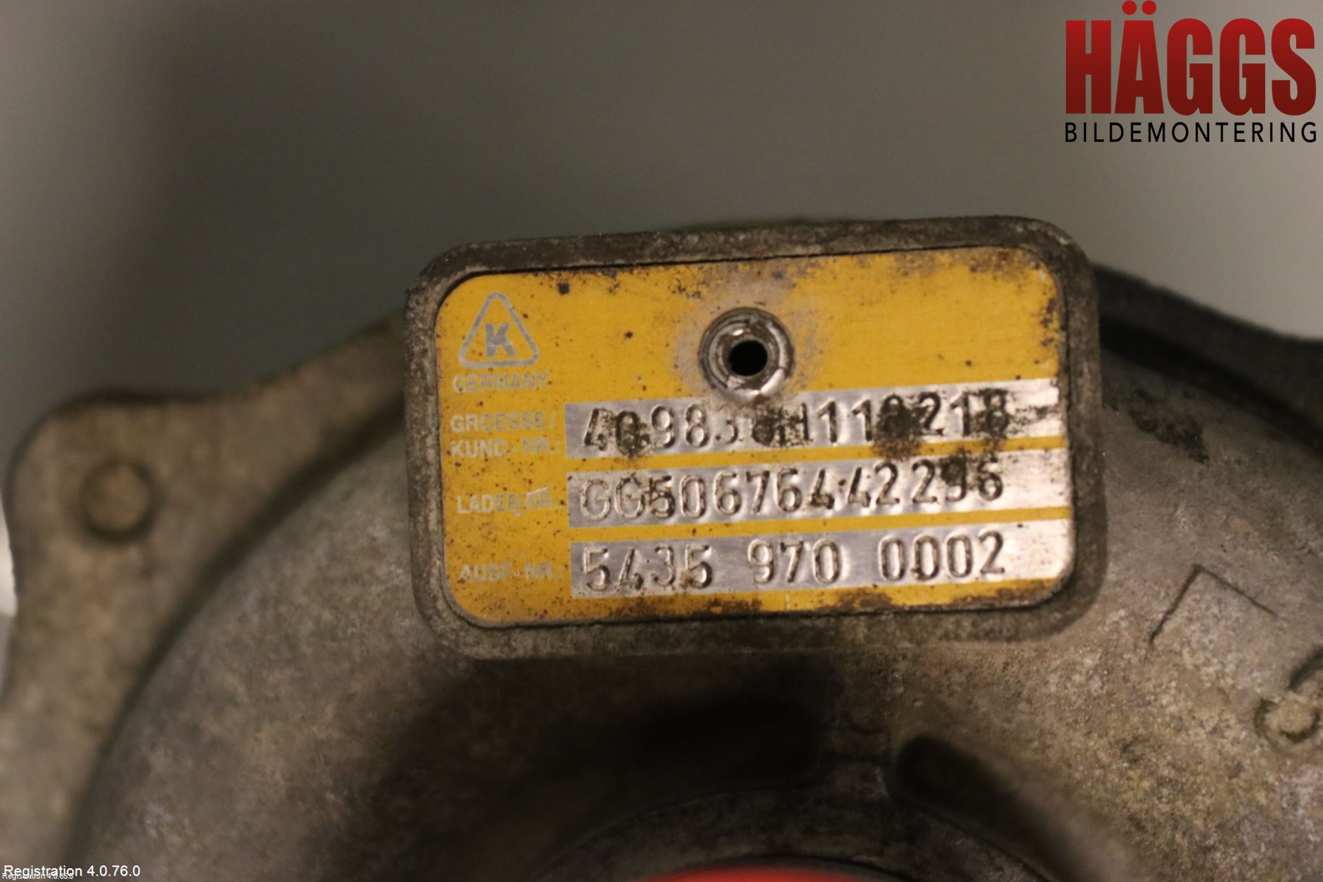 Renault KANGOO I 03-08 Turboaggregat