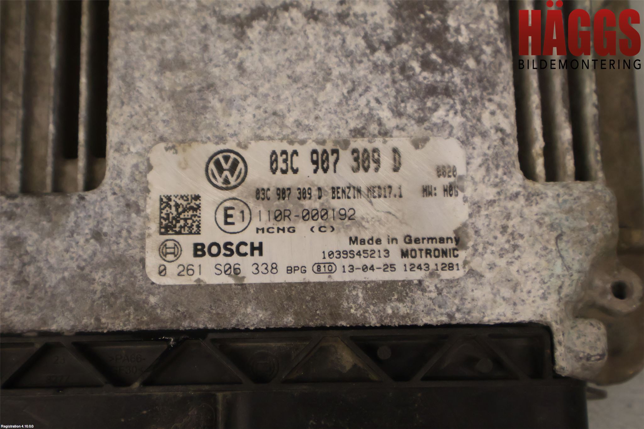Volkswagen VW PASSAT 11-14 Styrenhet Insprut Bensin