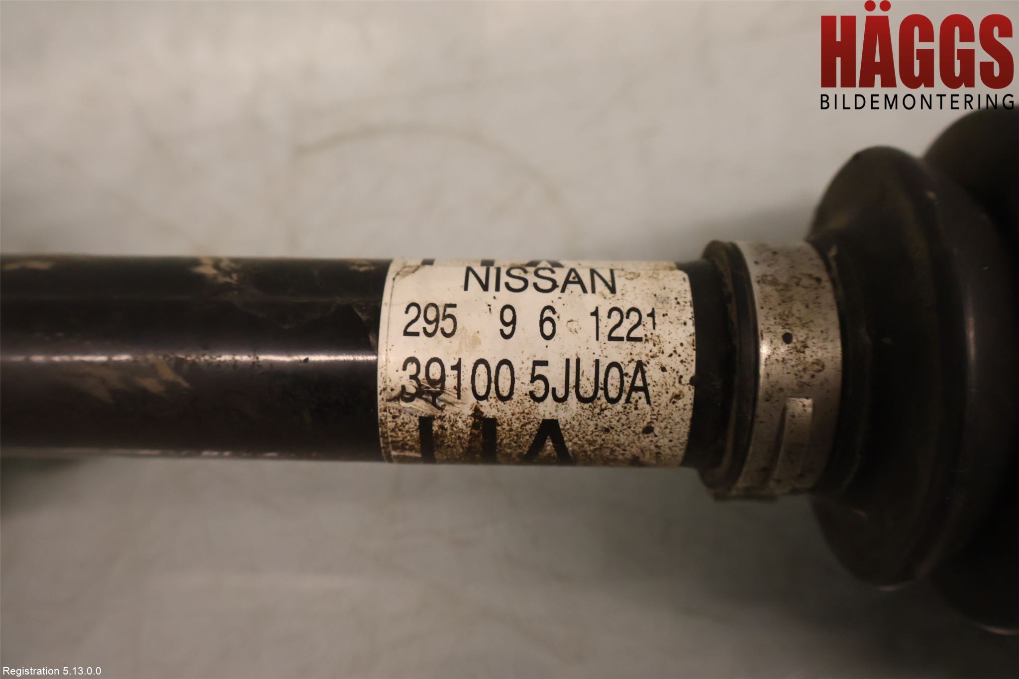 Nissan NAVARA, TREK-1 17-21 Drivaxel Fram Vänster