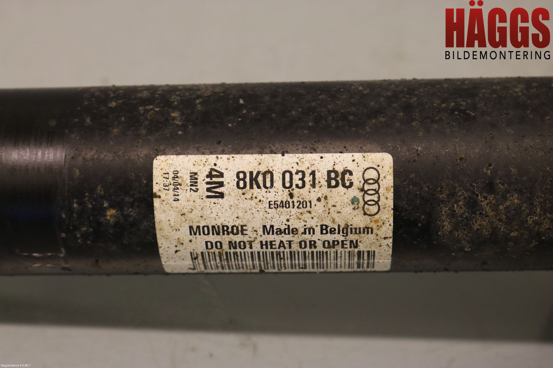 Audi A4 ALLROAD 09-16 Fjäderben Fram Vänster