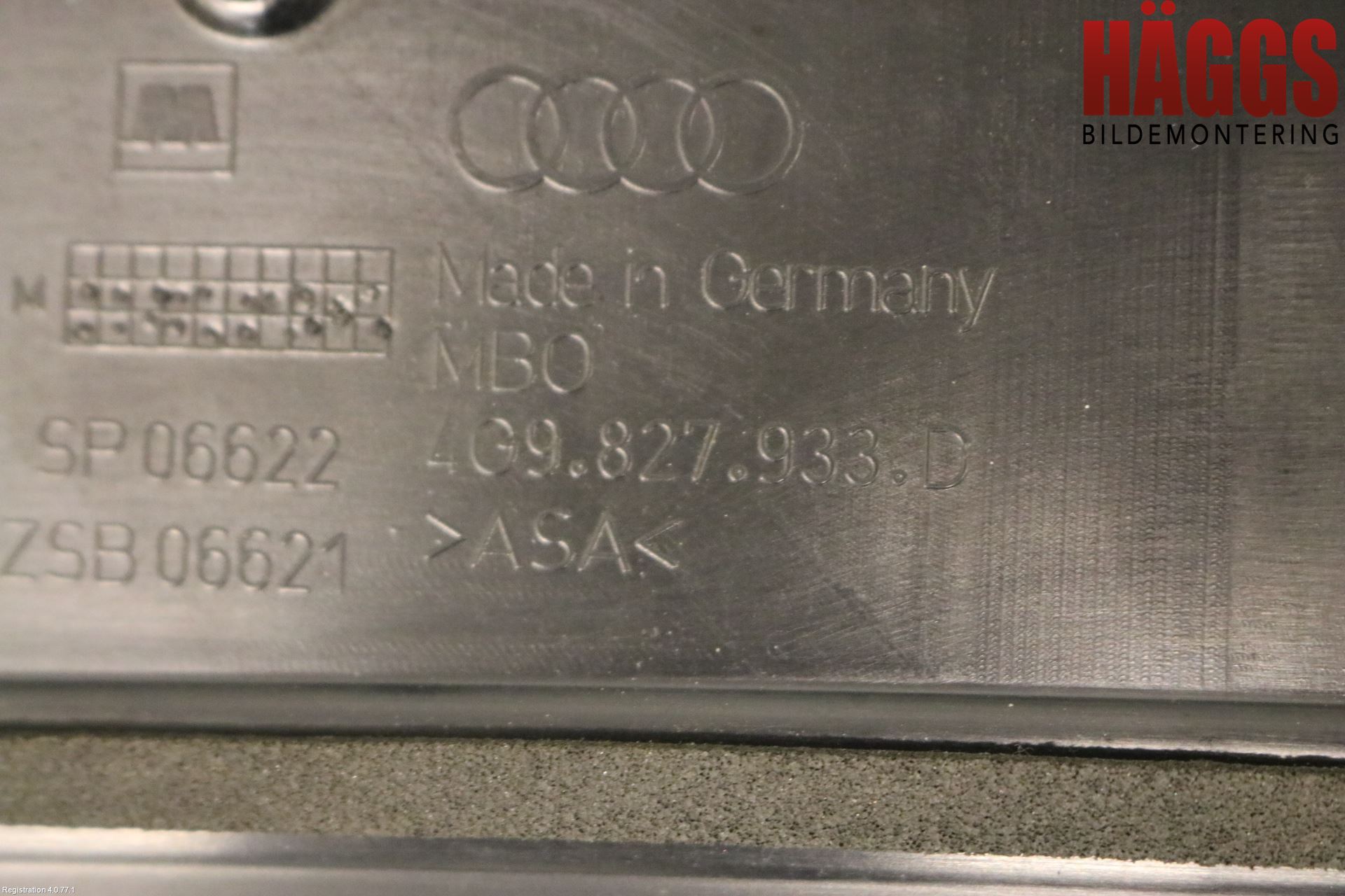 Audi A6/S6 4G 11-18 Spoiler Baklucka