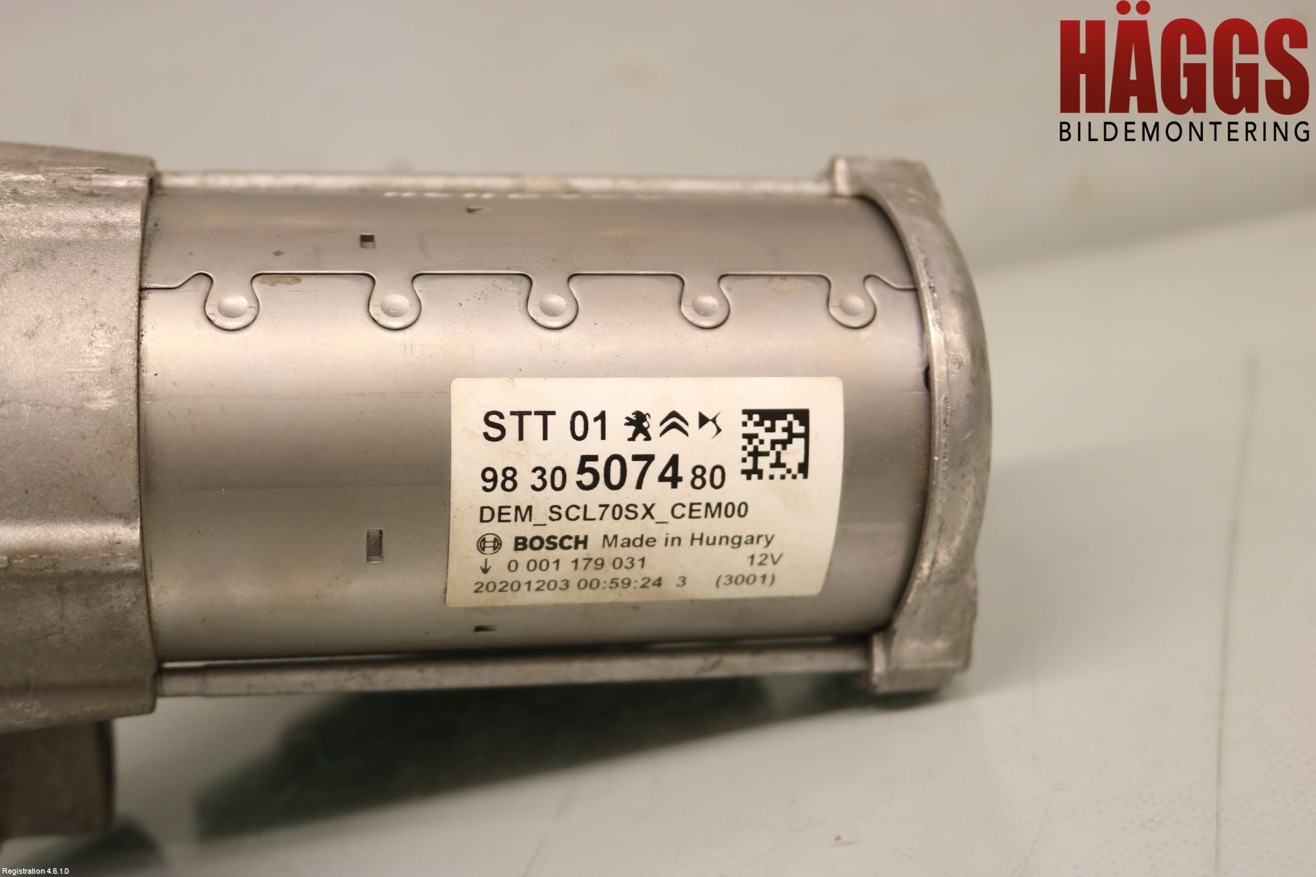 Peugeot 2008/E-2008 20- Startmotor