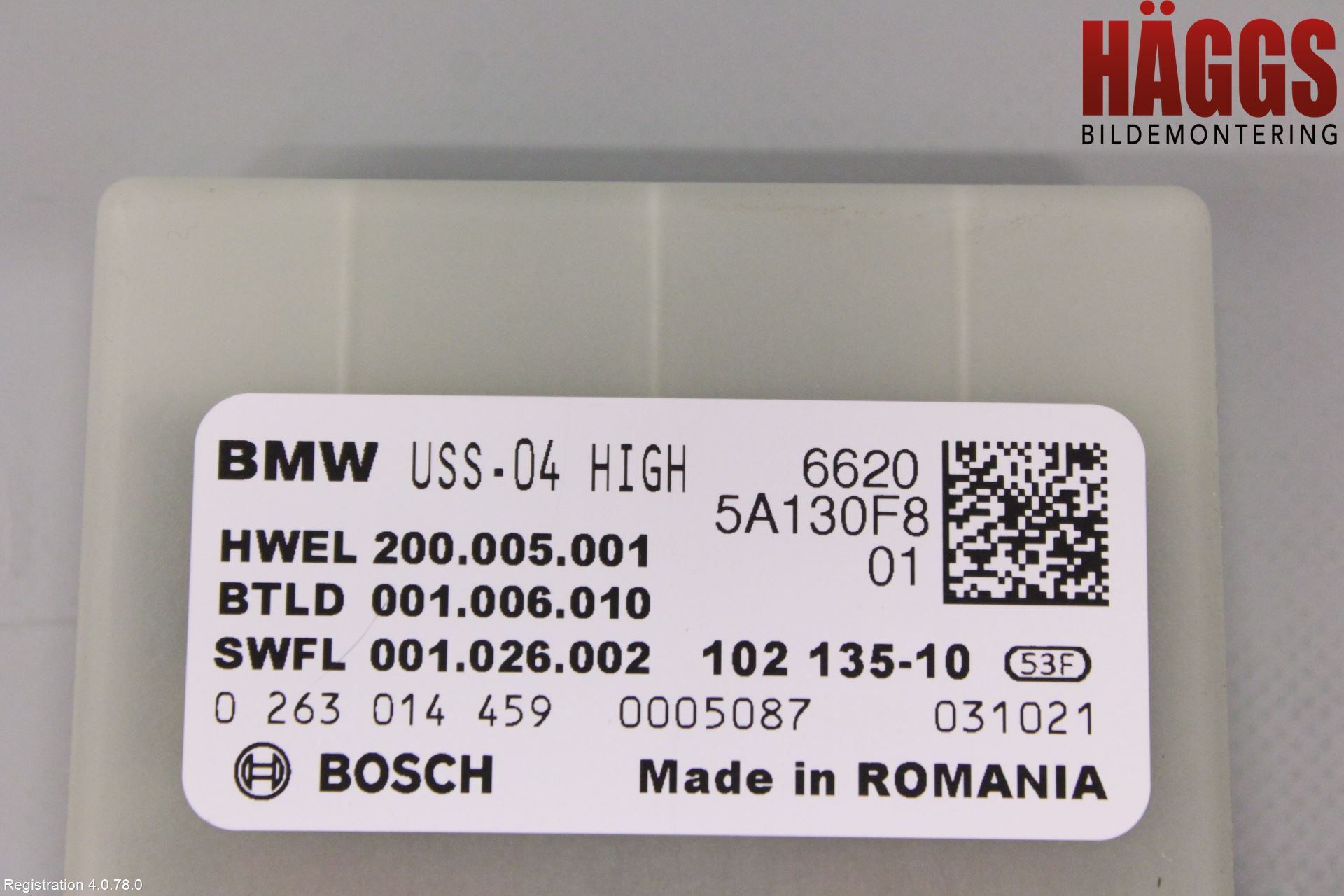 BMW 3 G20/G21/G80/G81 19- Styrenhet Parkeringshjälp