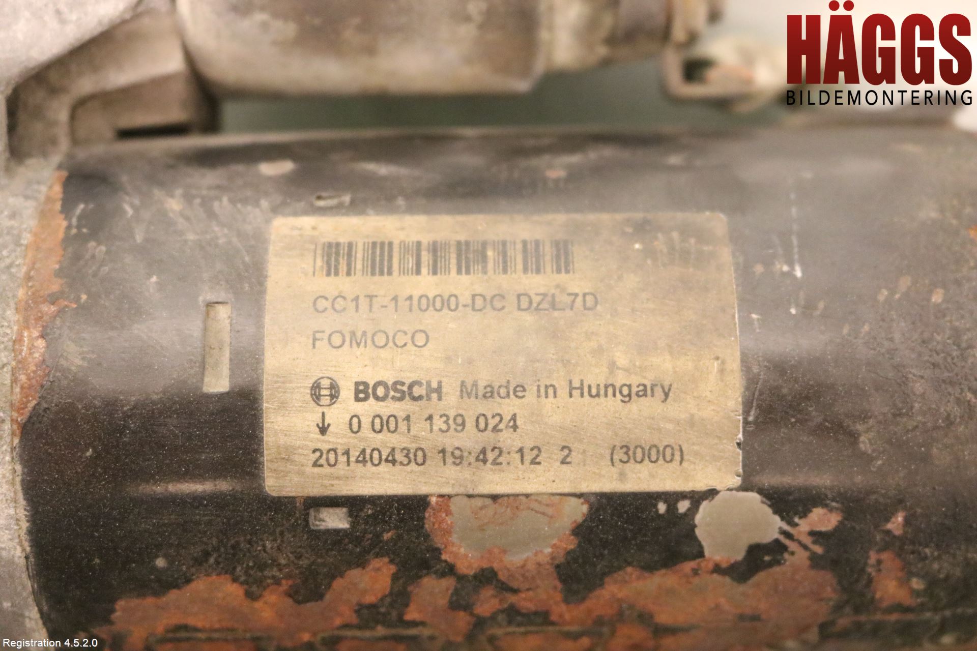 Citroen JUMPER/E-JUMPER 14- Startmotor Diesel