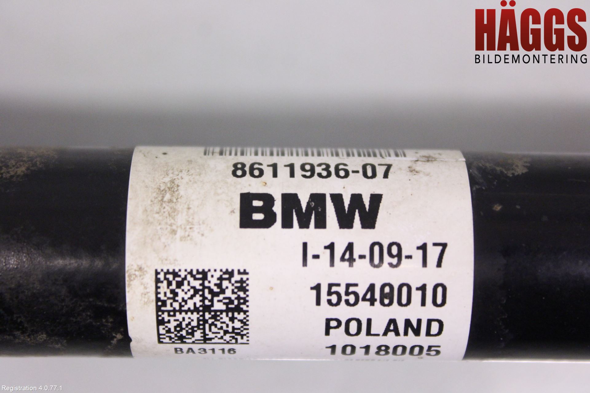 Mini ONE/COOPER 5DR F55 14-24 Drivaxel Fram Höger