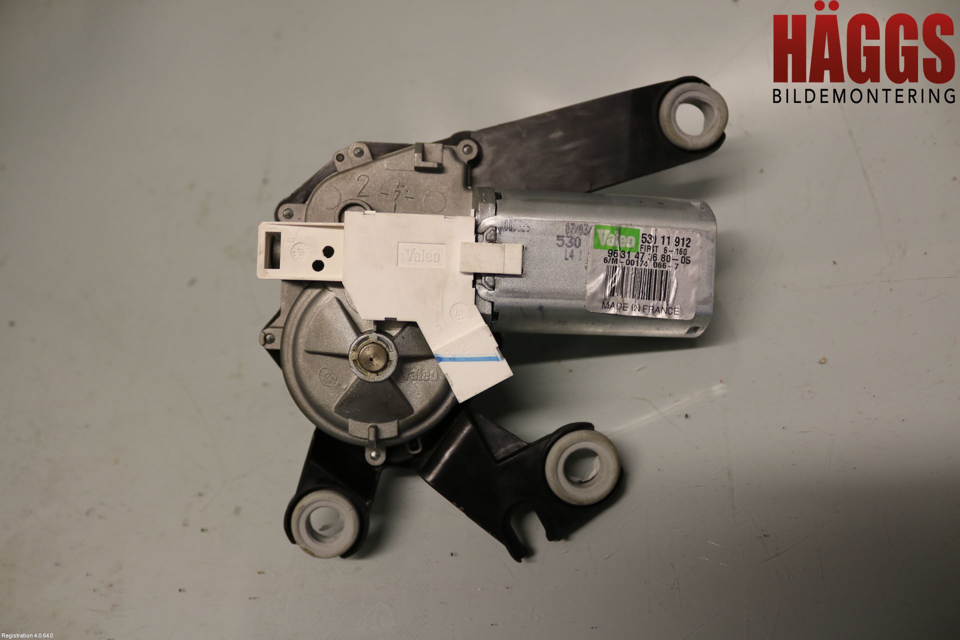 Citroen XSARA PICASSO Torkarmotor Baklucka