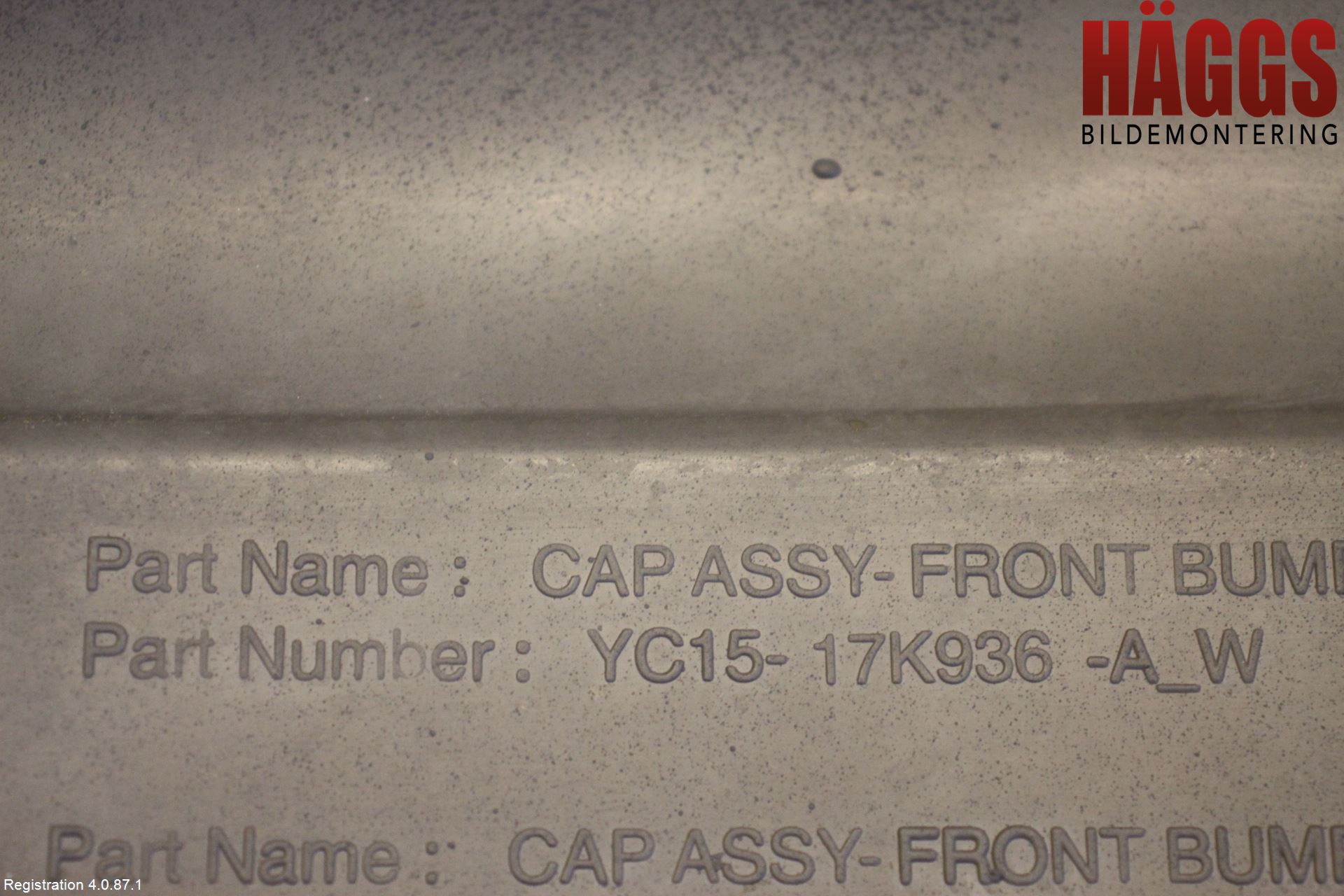 Ford TRANSIT    00-06 Stötfångardel Fram Hö