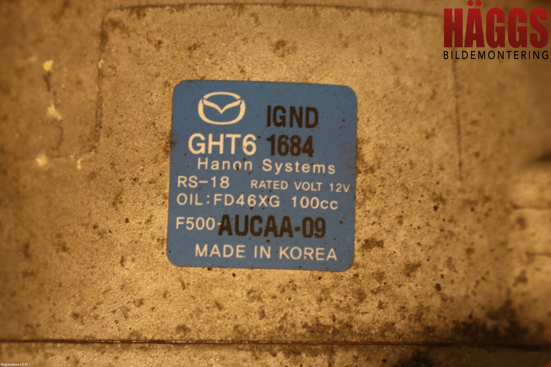 Mazda 6 13- Ac Kompressor