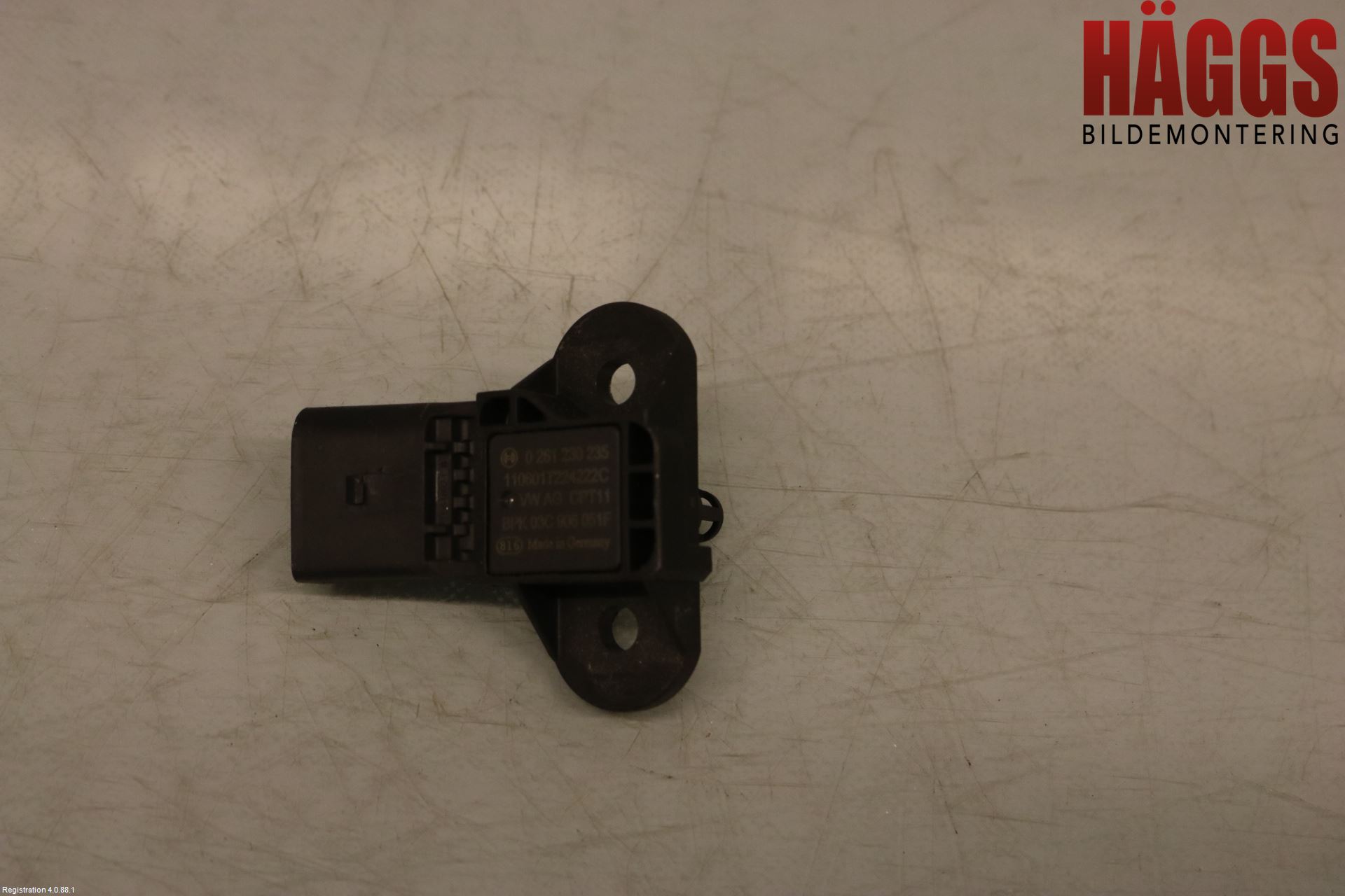 Volkswagen VW TRANSP/CARAVELLE (T5) 04-15 Injmappsensor