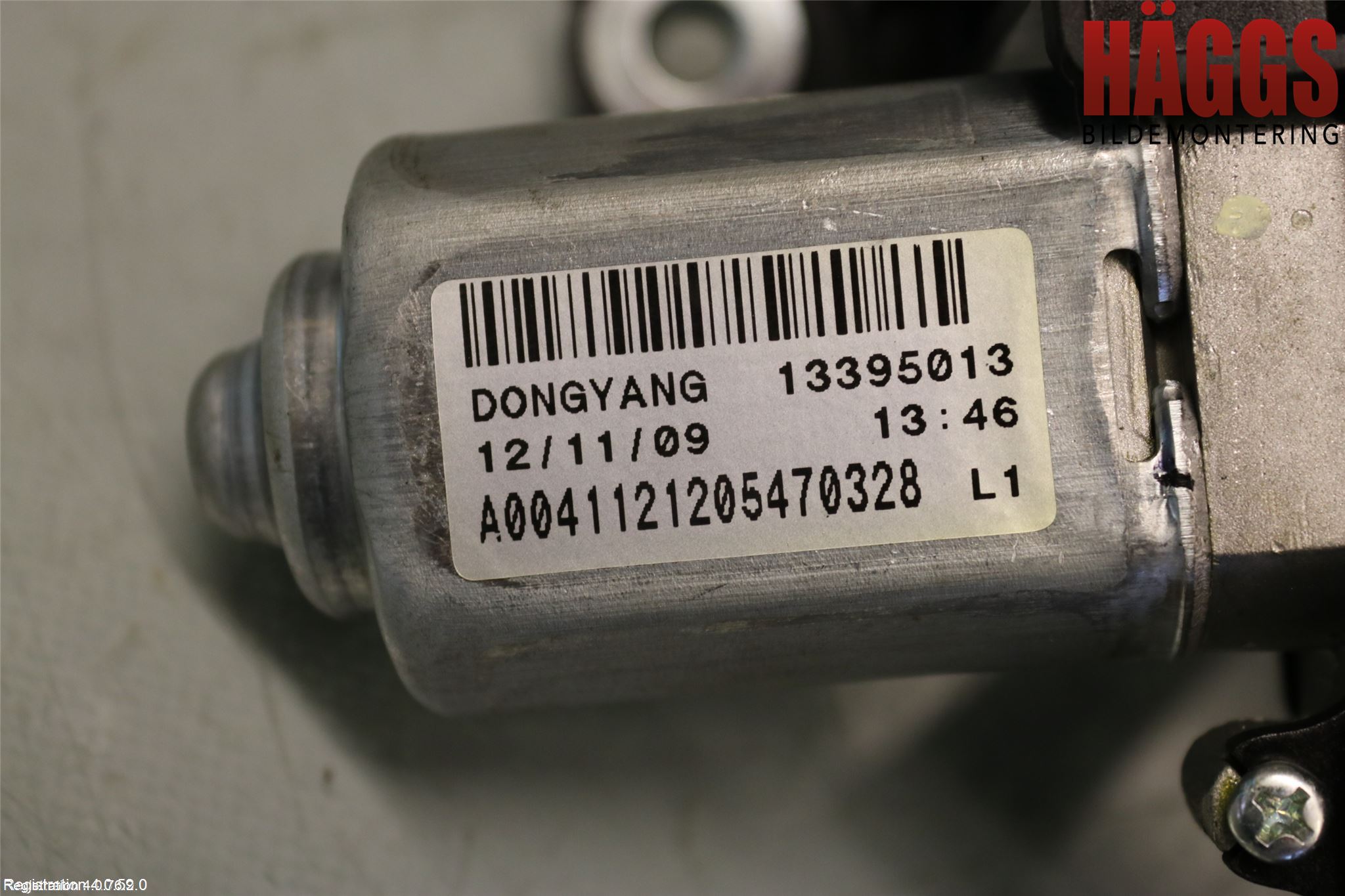 Opel ASTRA J 10-15 Torkarmotor Baklucka