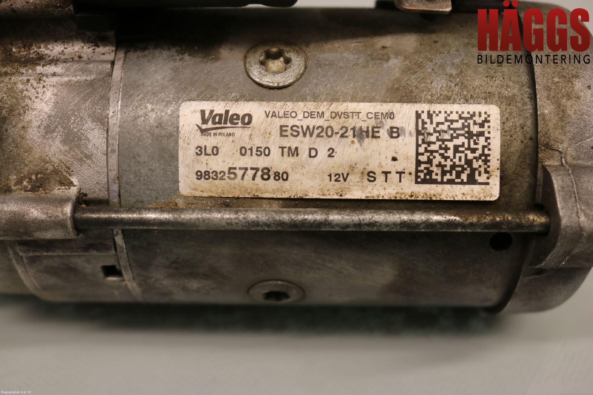 Citroen C4 SPACETOURER 19-22 Startmotor Diesel