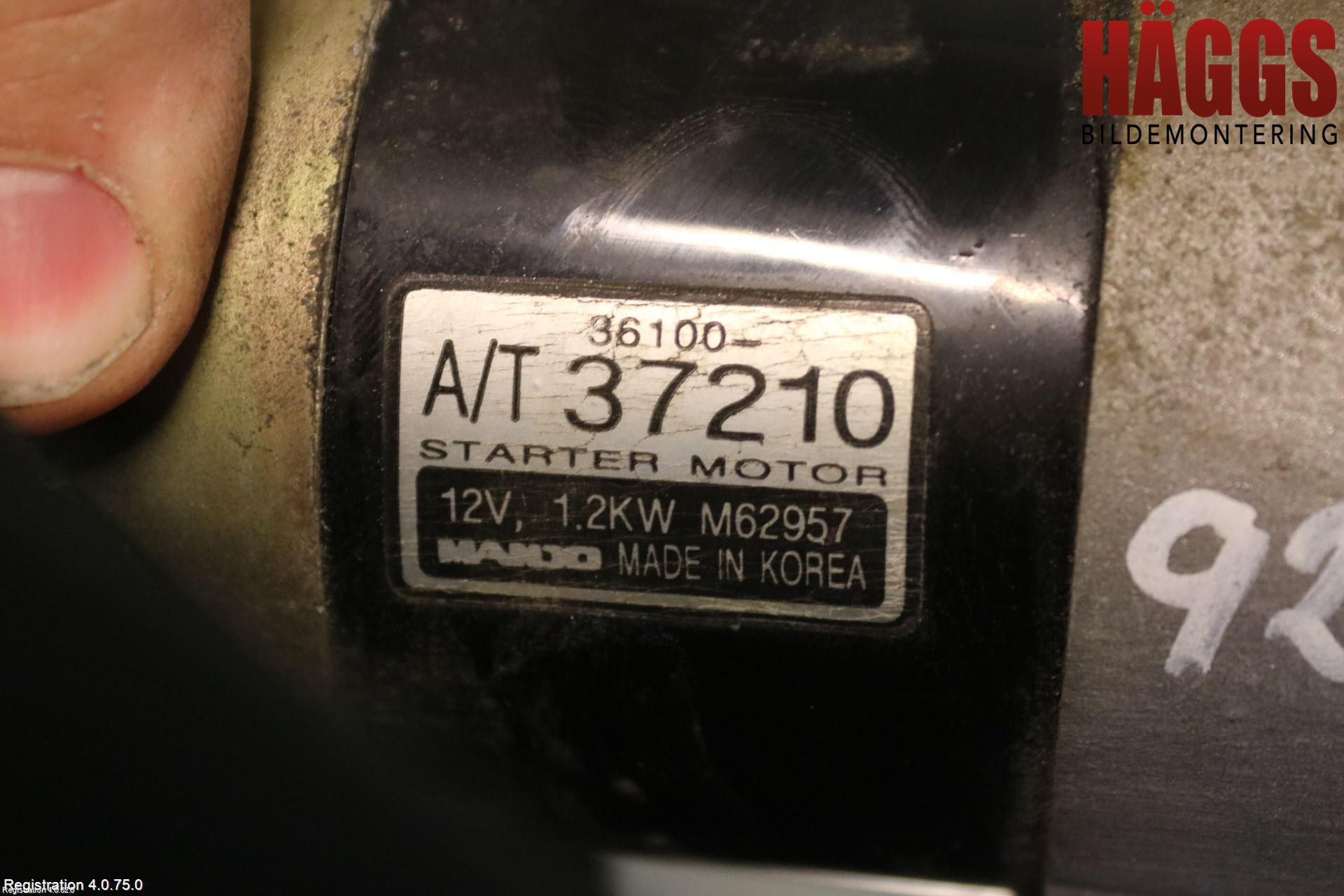 Hyundai SANTA FE  00-06 Startmotor
