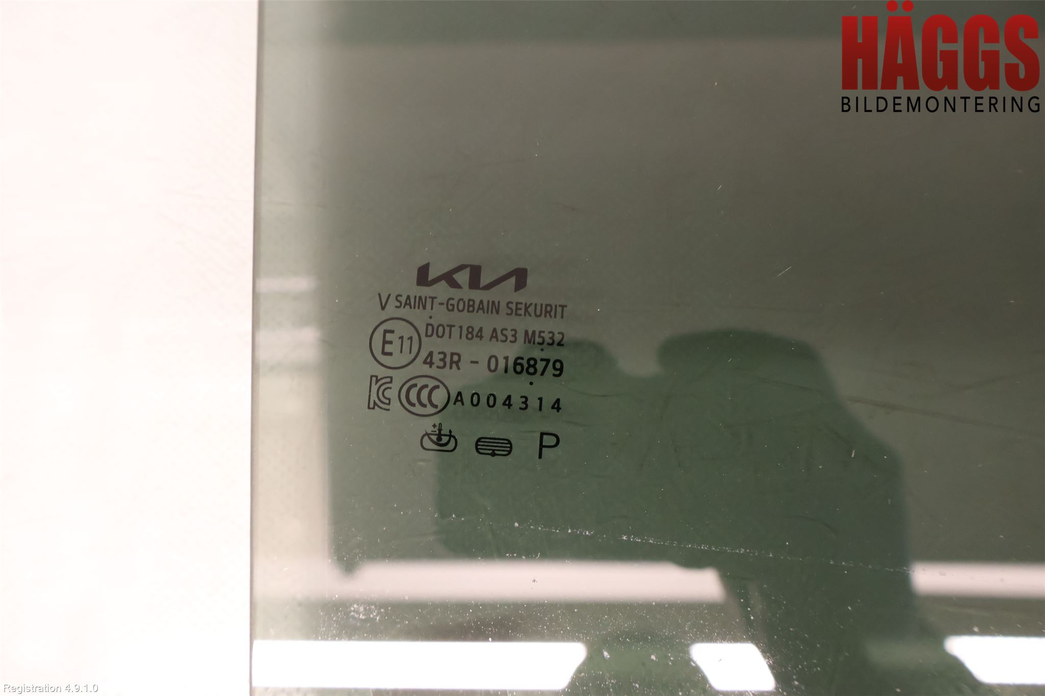 Kia NIRO (DE) 17-22 Dörruta Bak Höger
