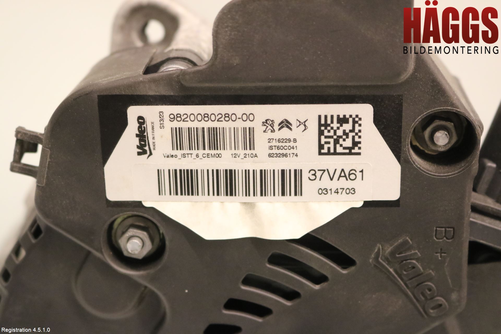 Citroen C5 AIRCROSS 19- Generator