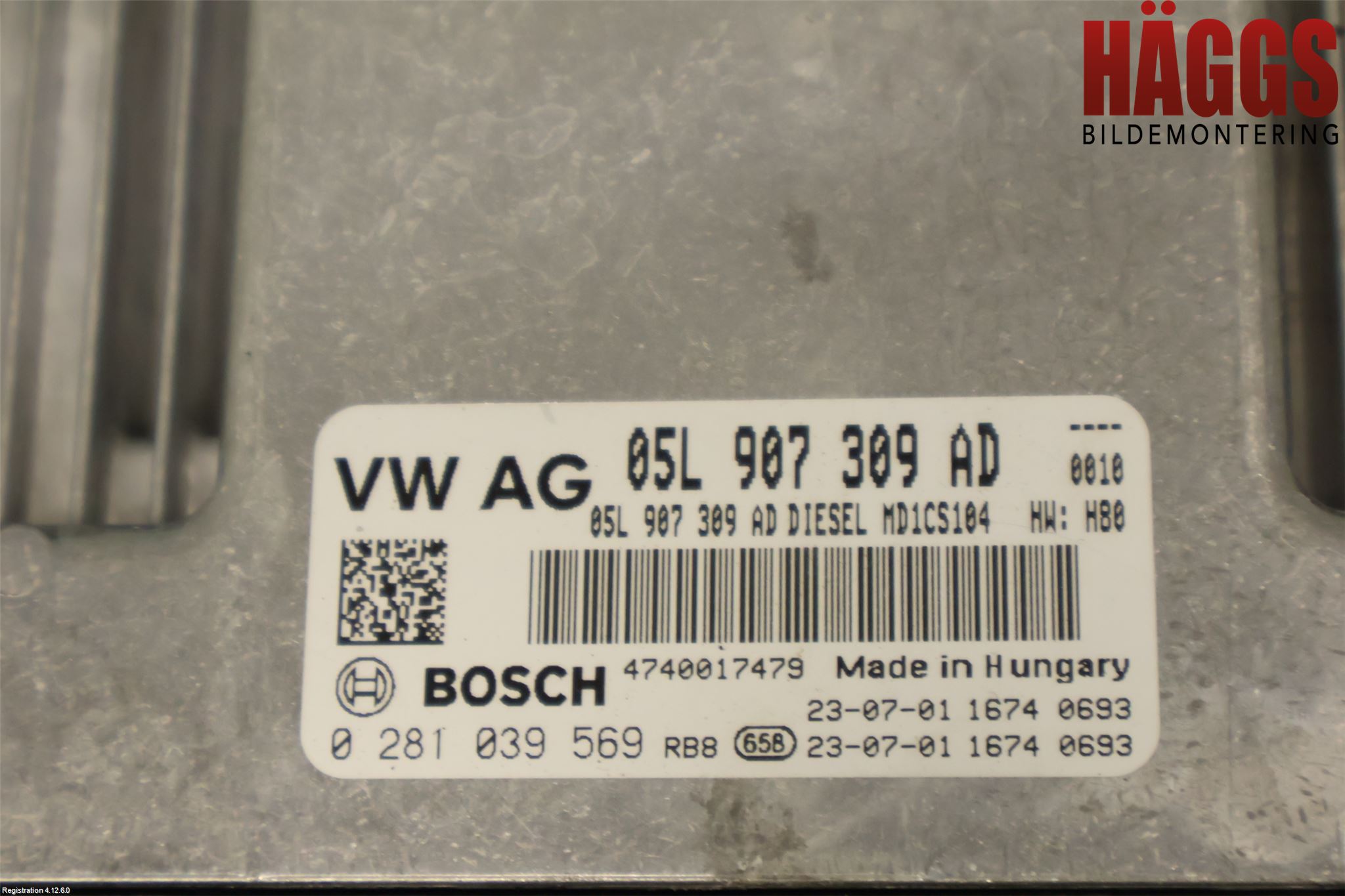 Volkswagen VW TRANSP/CARAVELLE (T7) 22-24 Styrenhet Inspump Diesel