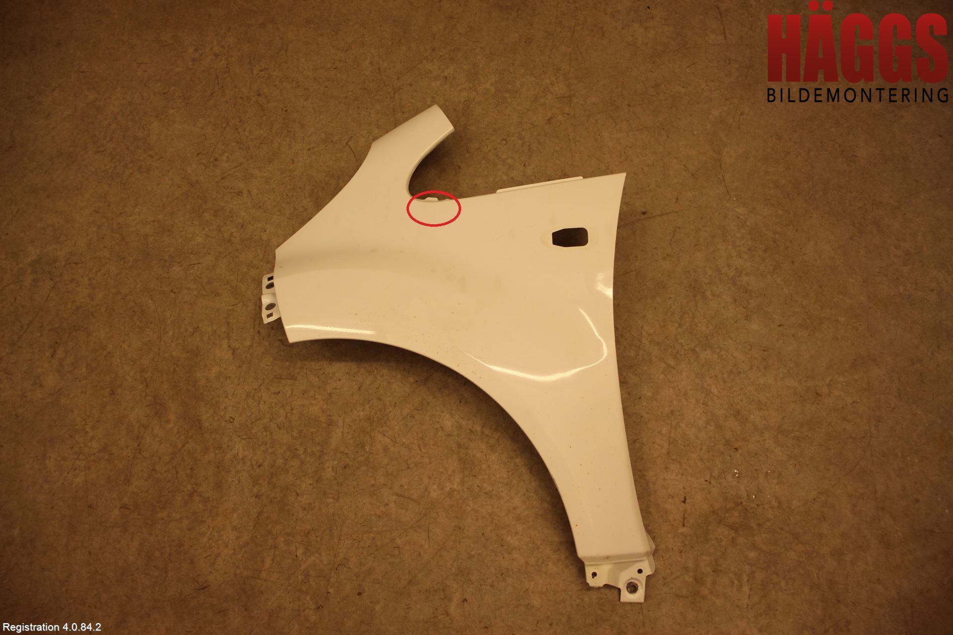 Peugeot iOn Skärm Fram Vänster