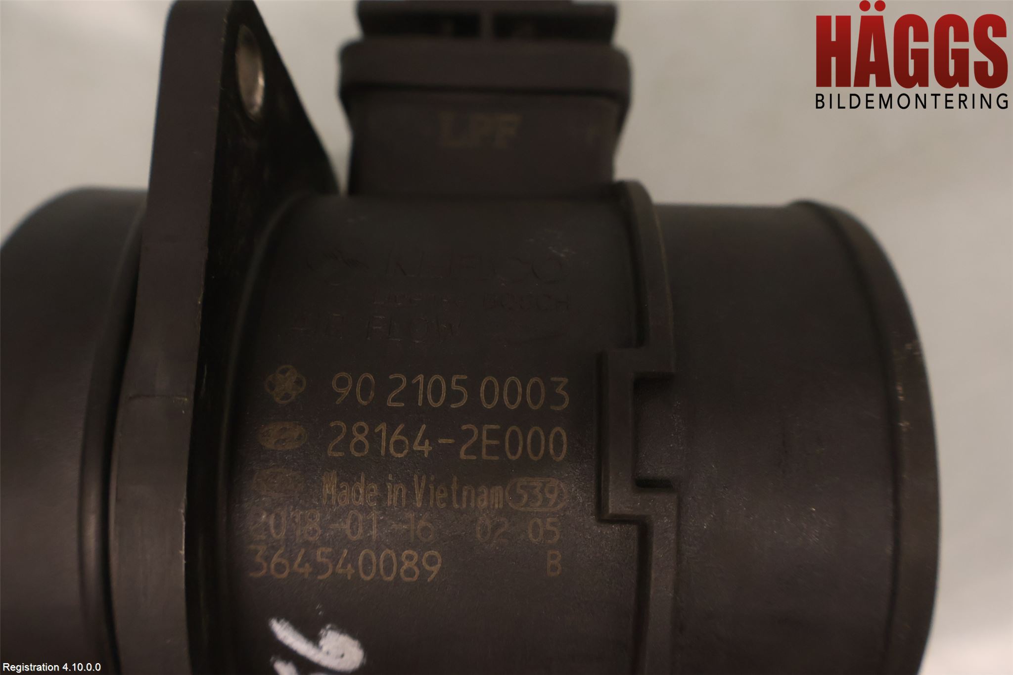 Kia OPTIMA 16-20 Injluftmassamätare