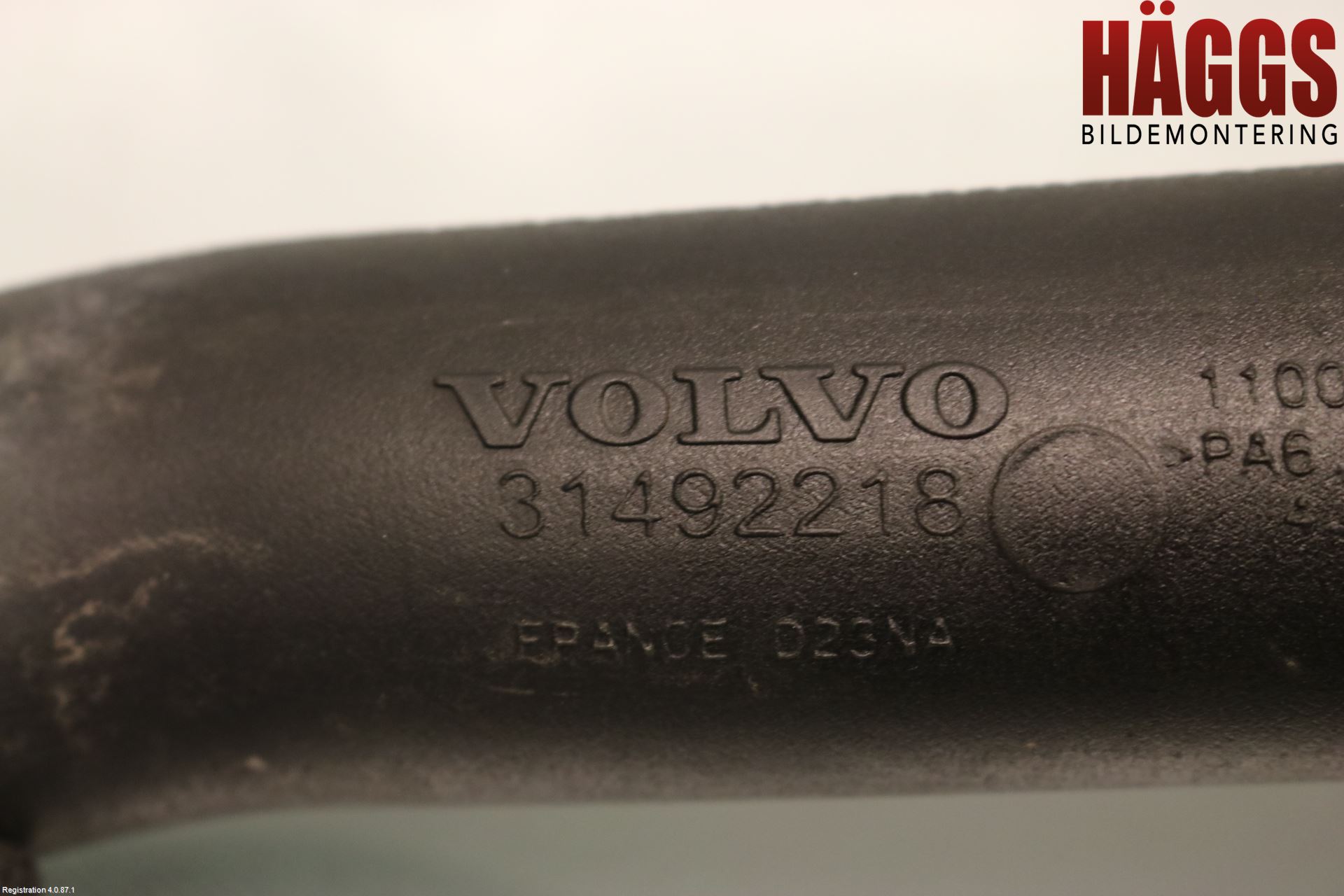 Volvo V90 17->> Laddluft-Intercoolerrör