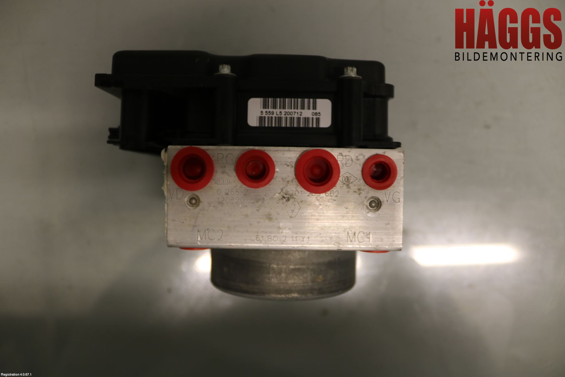 Renault KANGOO II 08-14 Abs Hydraulaggregat