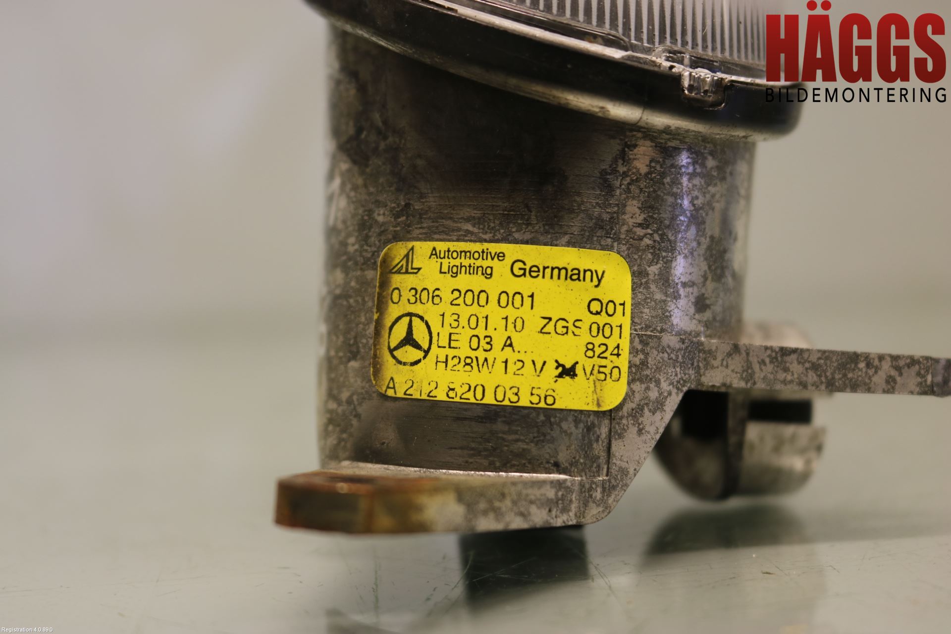 Mercedes-Benz MB E-KLASS (W212) 09-16 Positionsljus Fram Vä