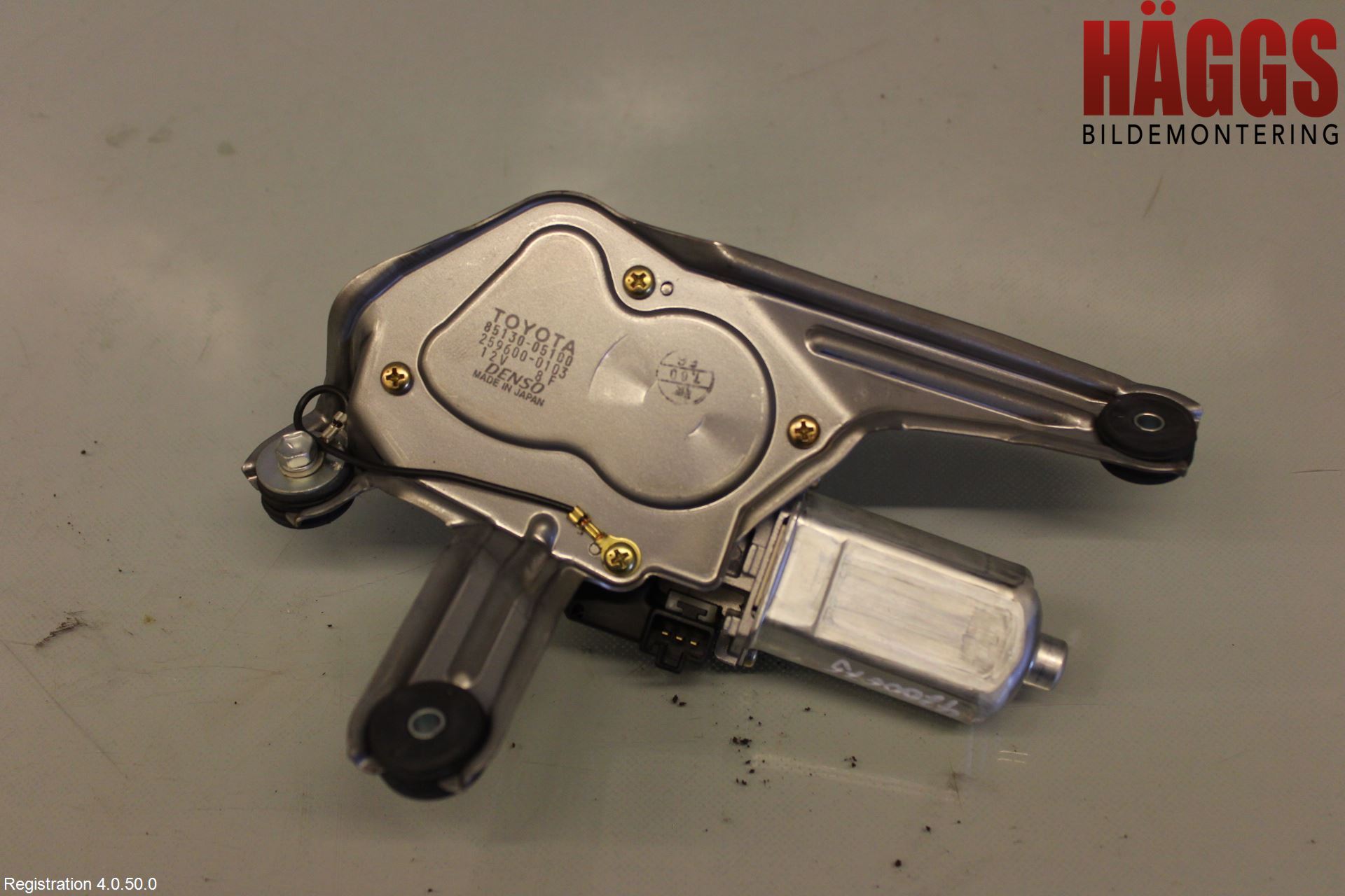 Toyota AVENSIS 03-06 Torkarmotor Baklucka