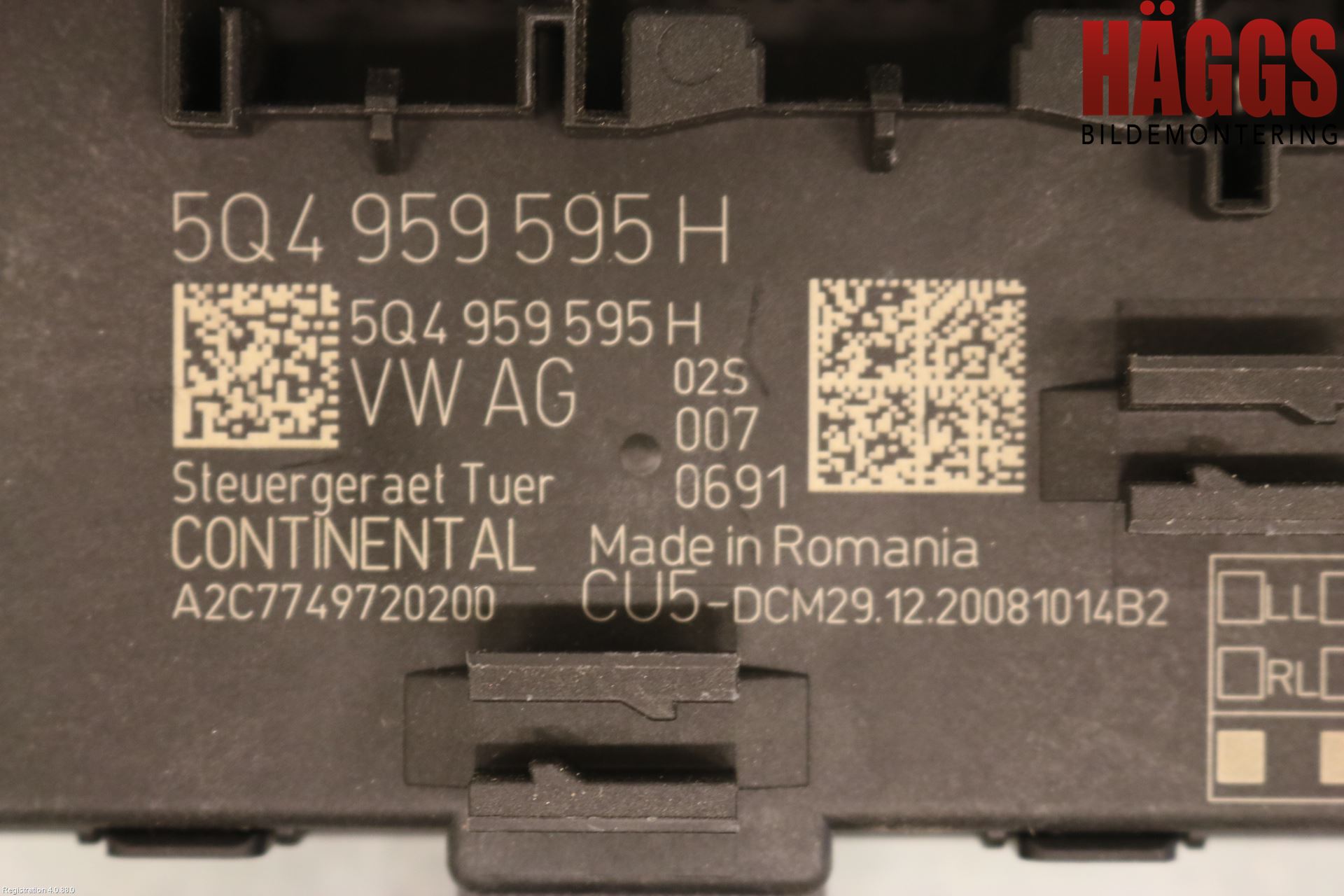 Skoda OCTAVIA (5E) 13-20 Styrenhet Dörr