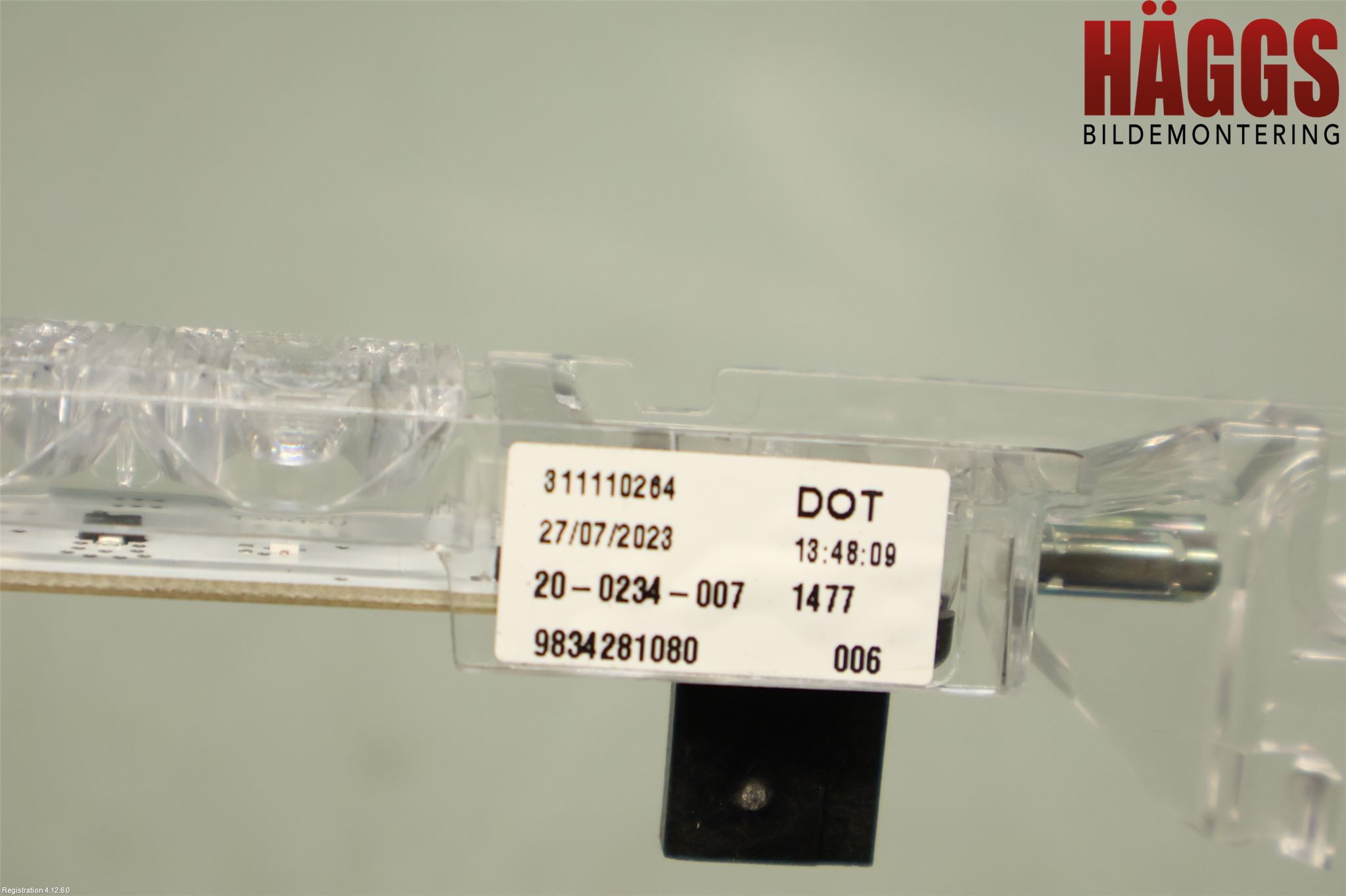 Citroen C4/E-C4 C4X/E-C4X III 21- Bromsljus Bakruta