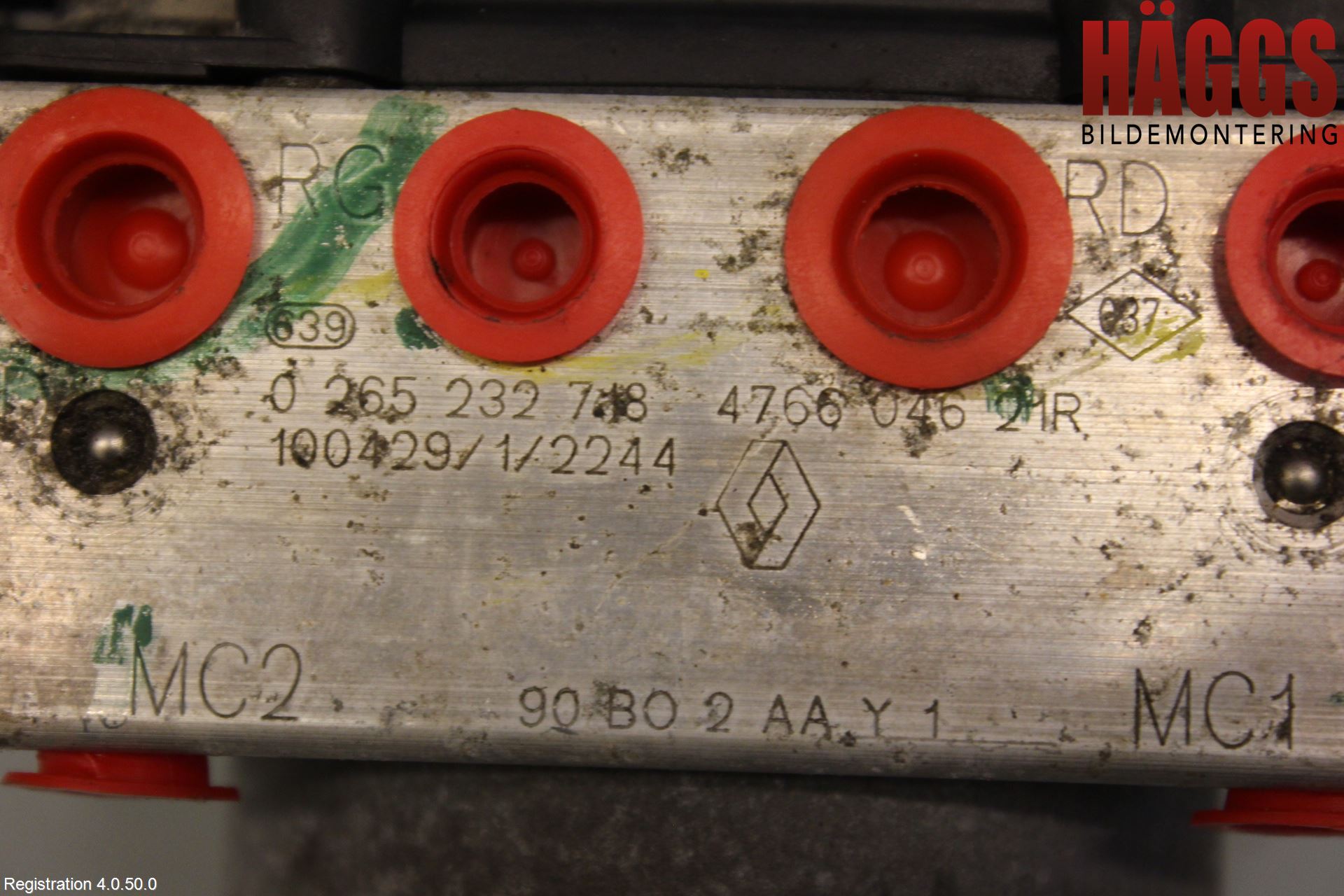 Dacia SANDERO 09-13 Abs Hydraulaggregat