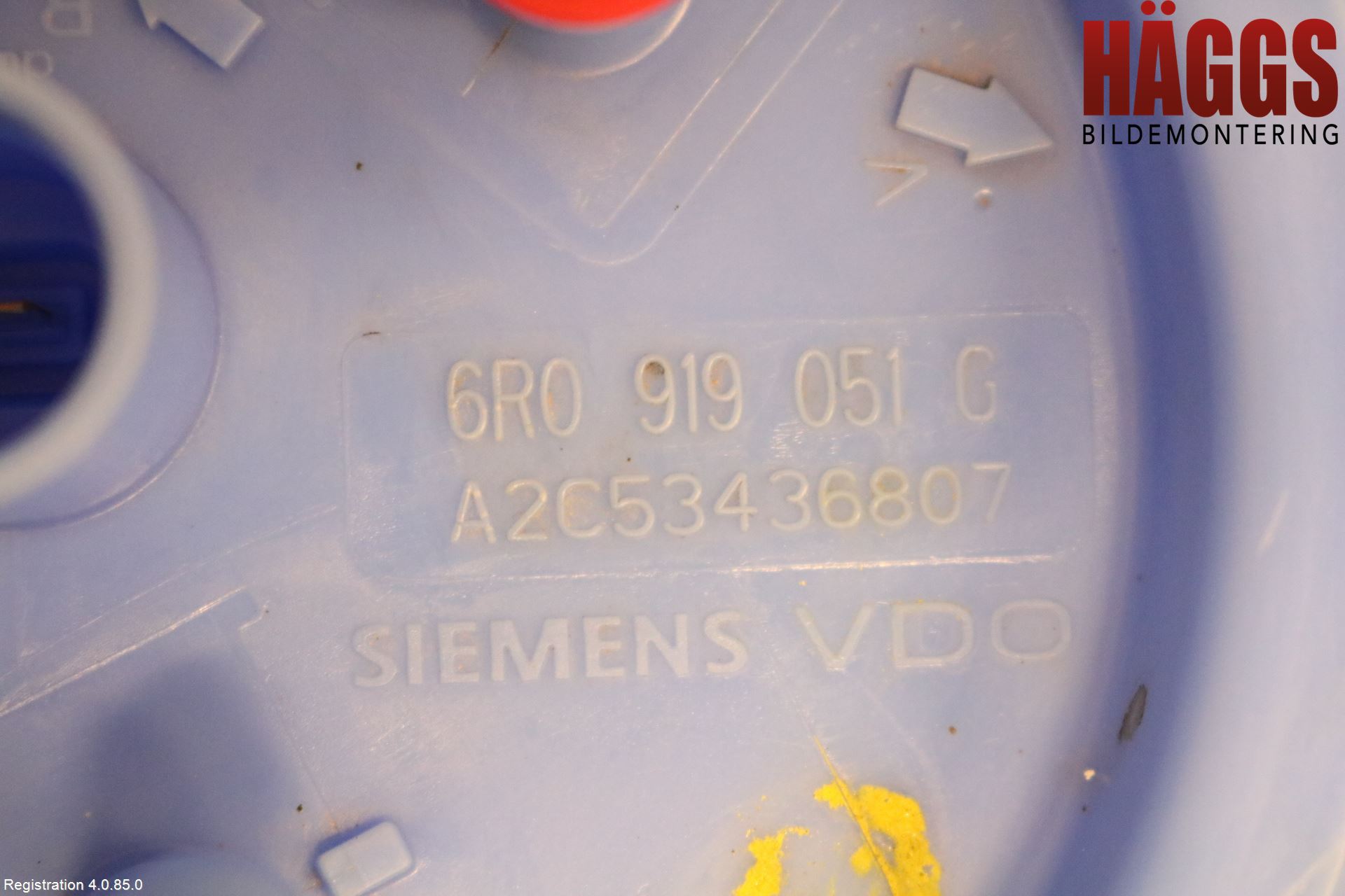 Skoda FABIA 07-14 Bränslepump El