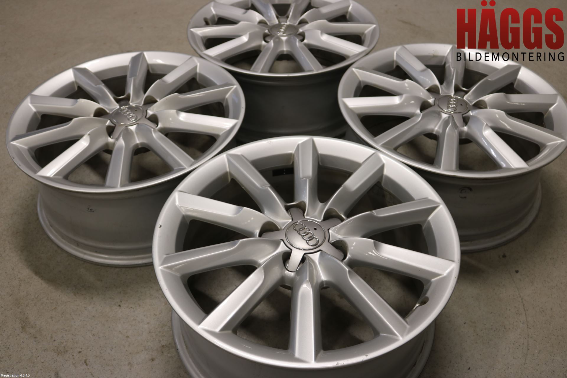 Audi Q3 8U 12-18 Fälgsats Aluminium