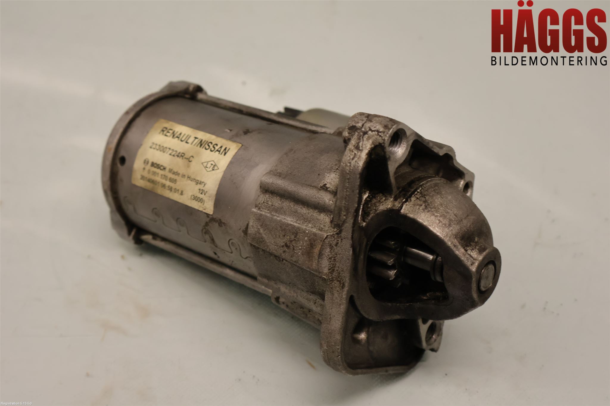 Nissan QASHQAI 14-17 Startmotor Diesel