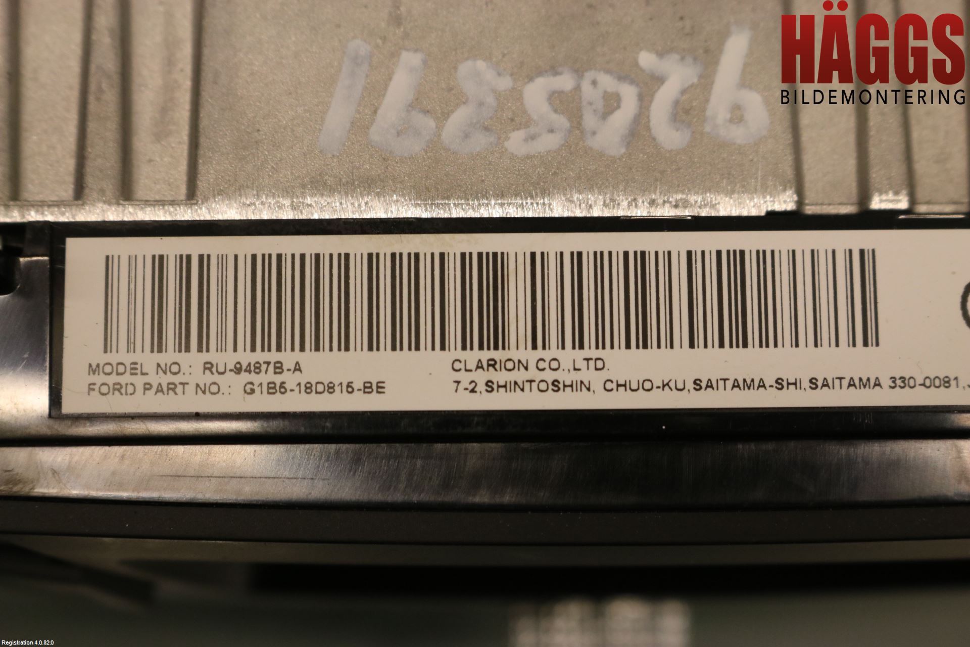 Ford KA+ 16-20 Cd Radio - Multimediapanel