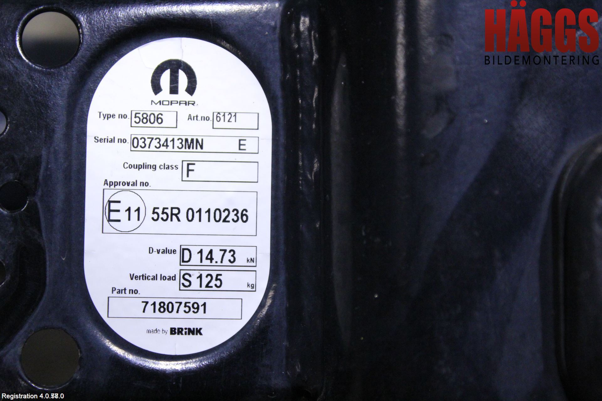 Fiat FULLBACK 16-19 Dragkrok