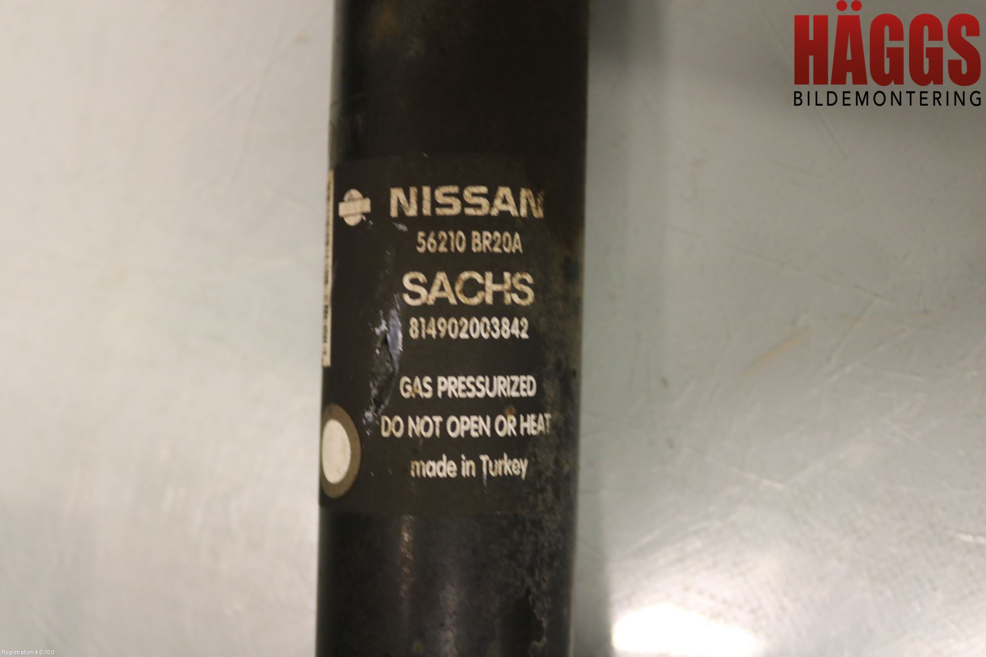 Nissan QASHQAI+2  10-14 Stötdämpare Bak