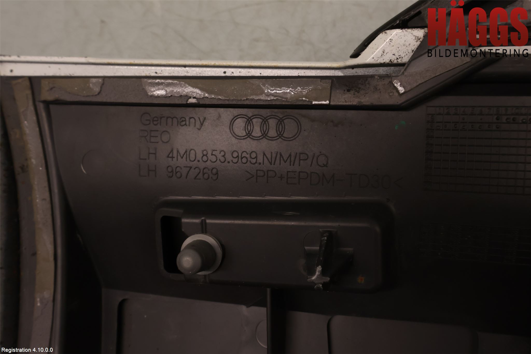 Audi Q7/SQ7 Dörr Dekorlist Bak Vä