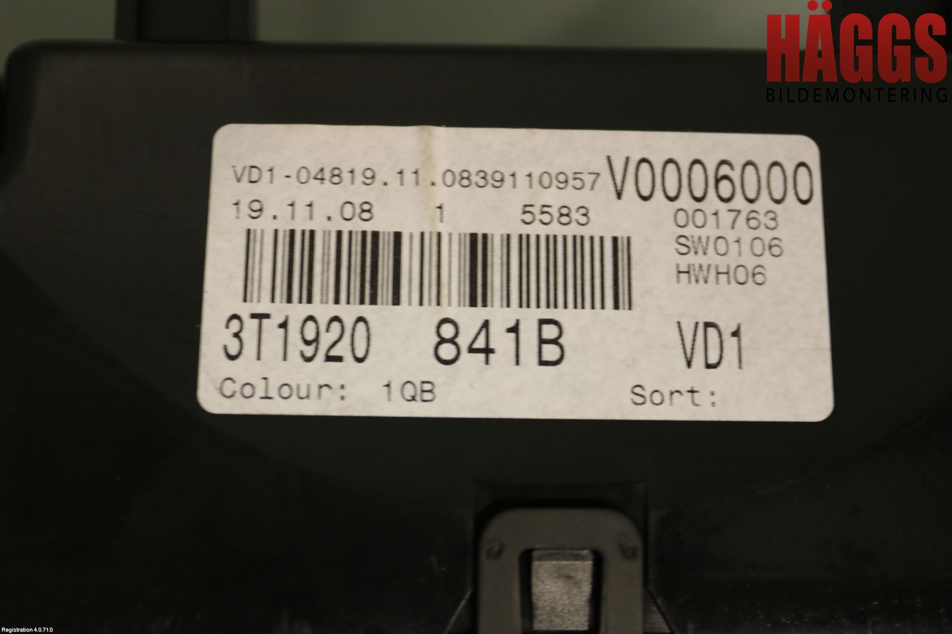 Skoda SUPERB 09-15 Instrument Komb