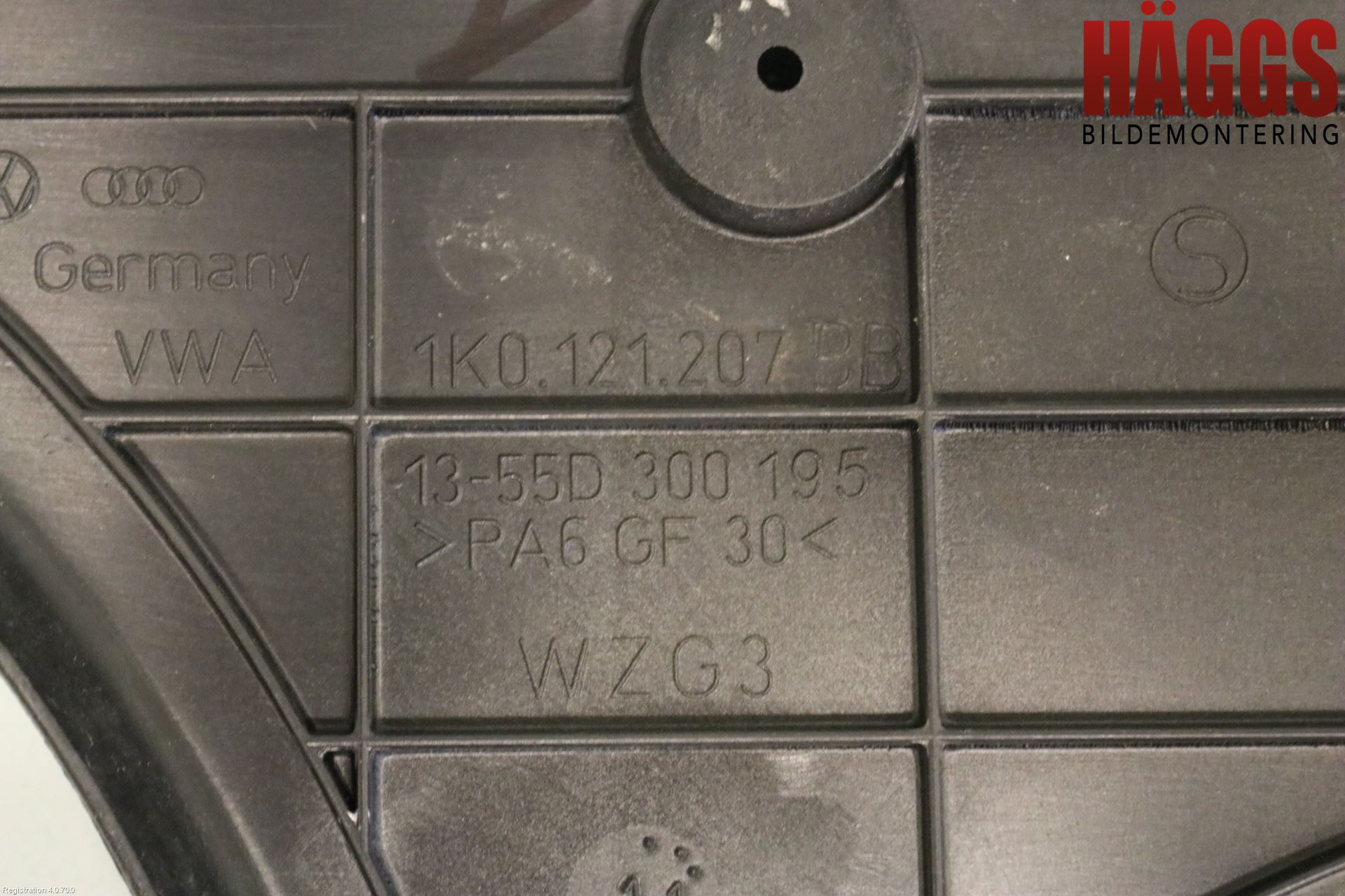 Volkswagen VW SCIROCCO 09-17 Kylfläktkåpa