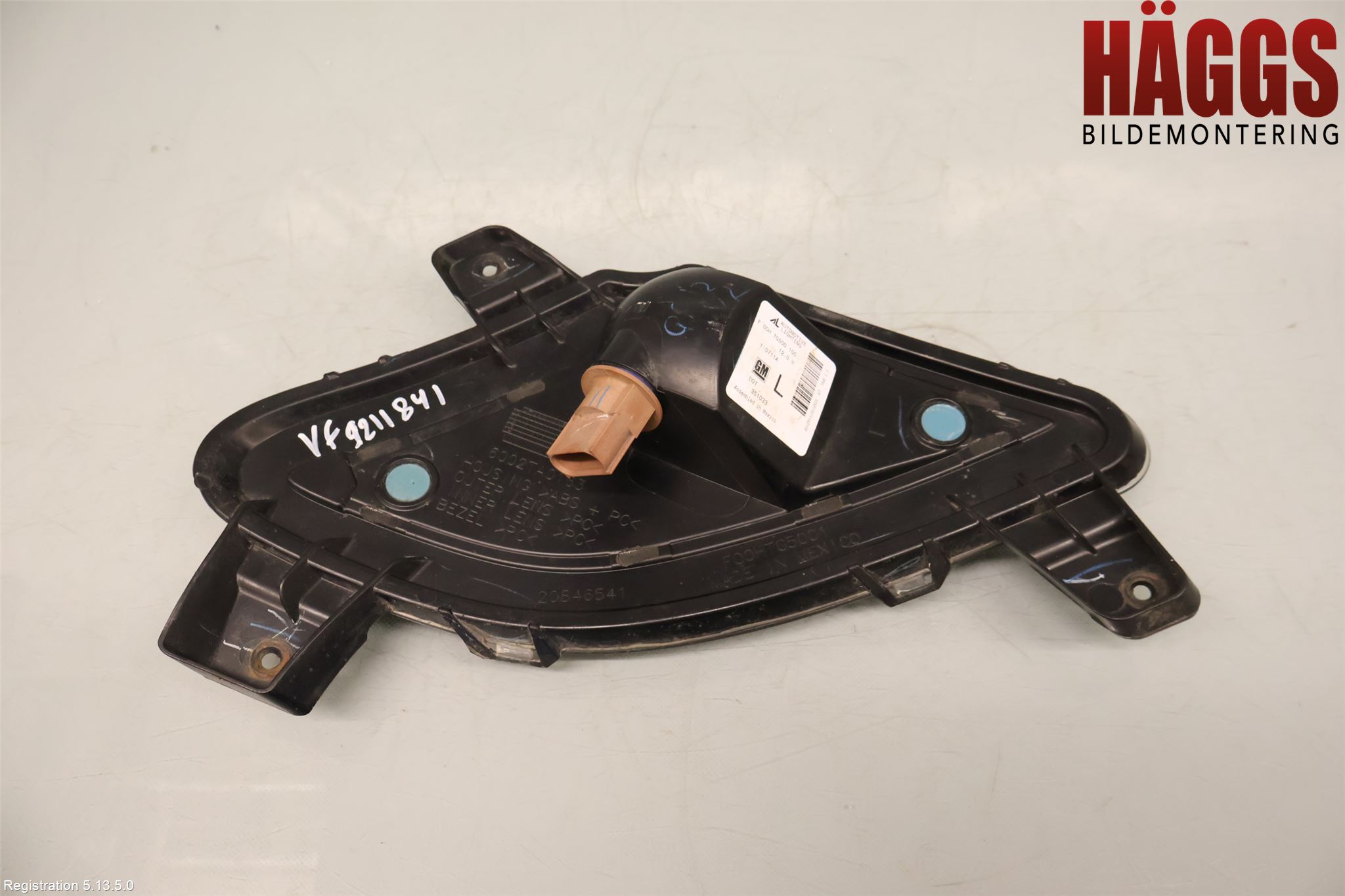 Opel AMPERA 12-16 Dimljus-Varselljus Fram