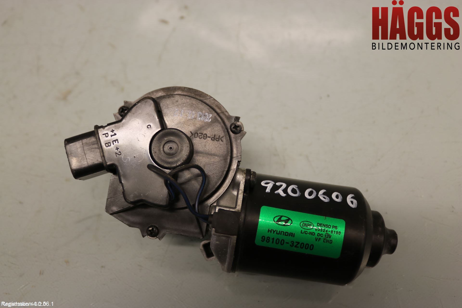 Hyundai i40 08-15 Torkarmotor Vindruta