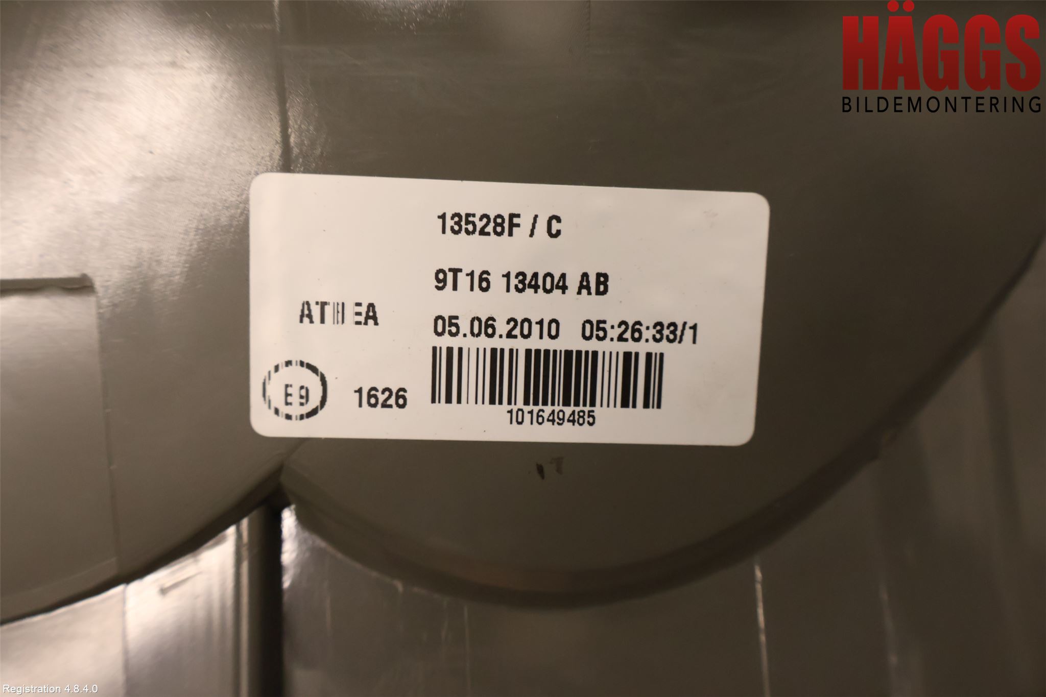 Ford TRANSIT CONNECT 03-08 Bakljus Höger