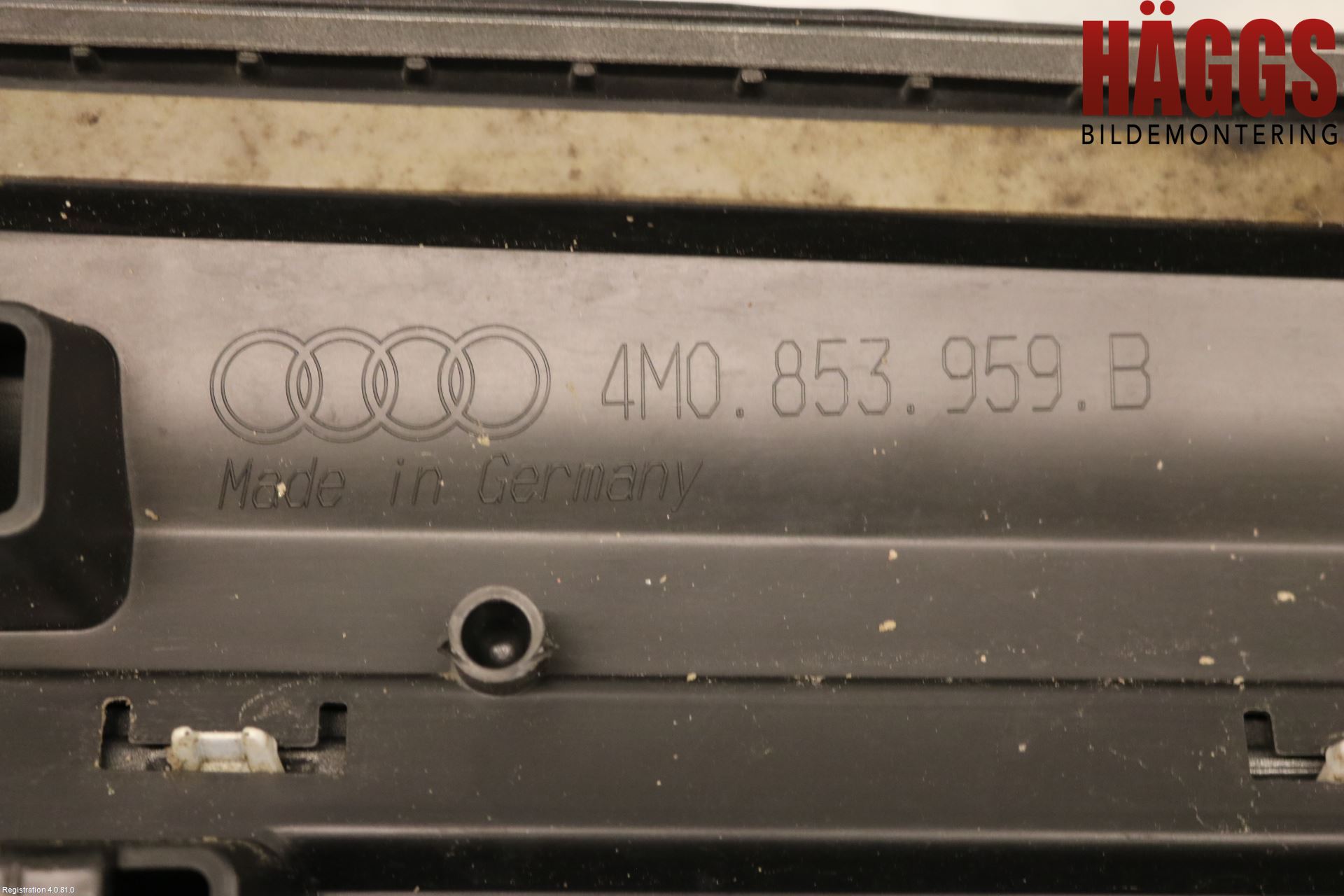 Audi Q7/SQ7 Dörr Dekorlist Fram Vä