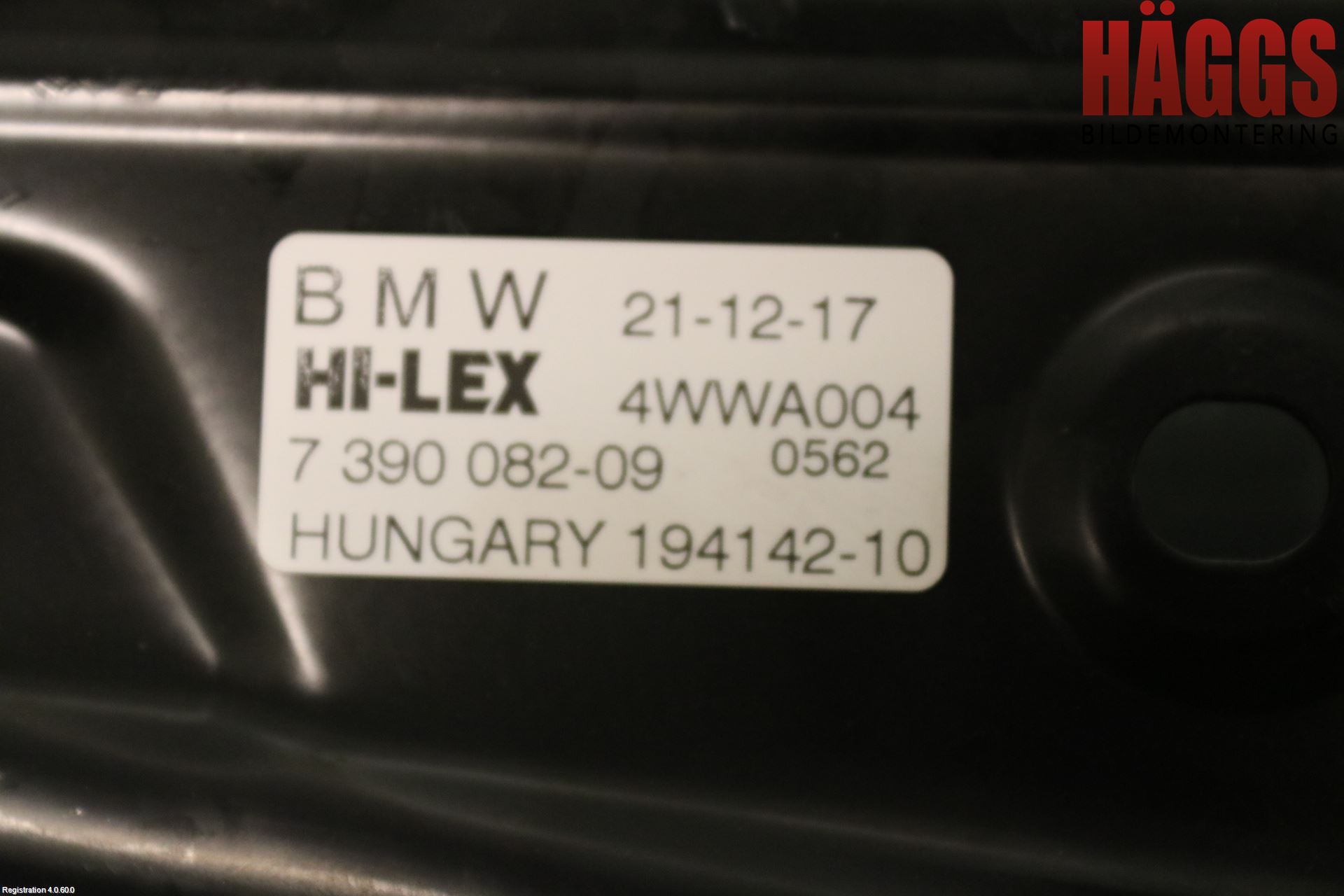 Mini COUNTRYMAN F60 17-23 Fönsterhiss El Kompl