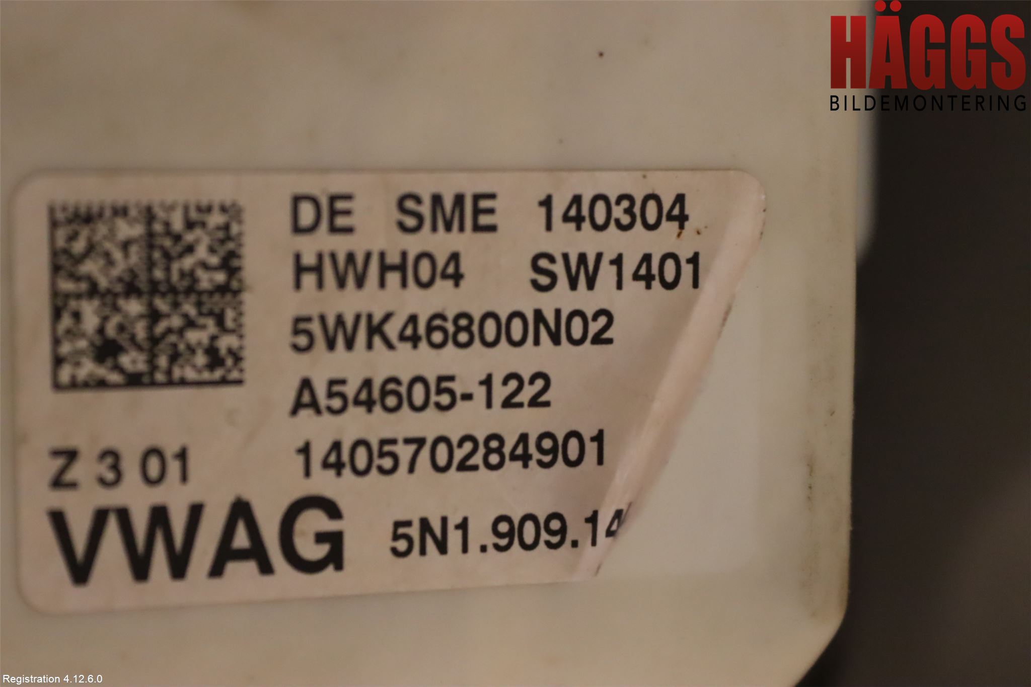 Volkswagen VW PASSAT 11-14 Styrväxel-Snäcka Elektrisk