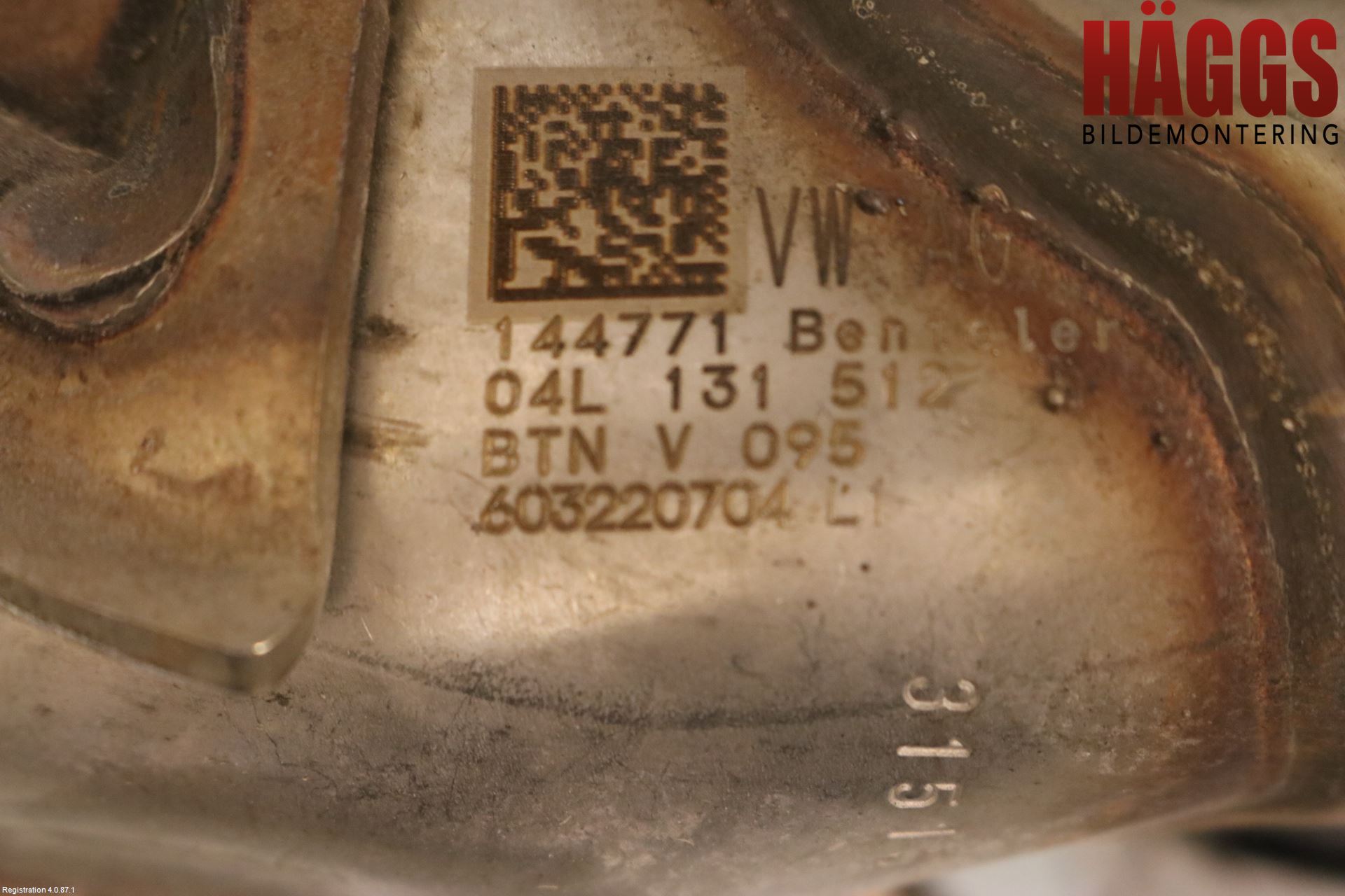 Audi A3/S3 8V 13-20 Avgaskylare