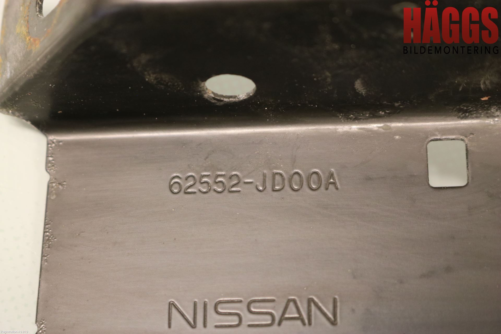 Nissan QASHQAI   07-10 Front Huvlåsplåt-Balk